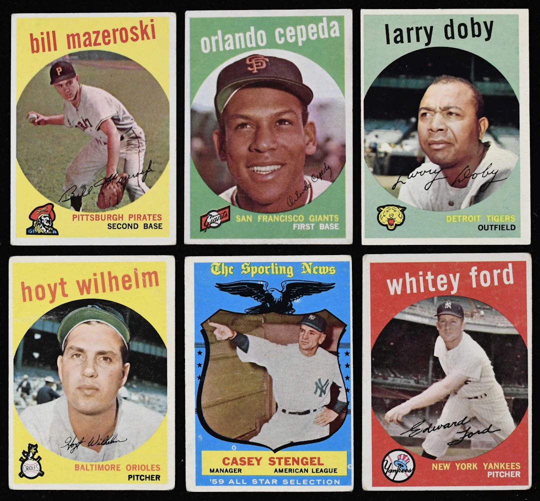 "Lot of (432) 1959 Topps Baseball cards (PR-EX)
