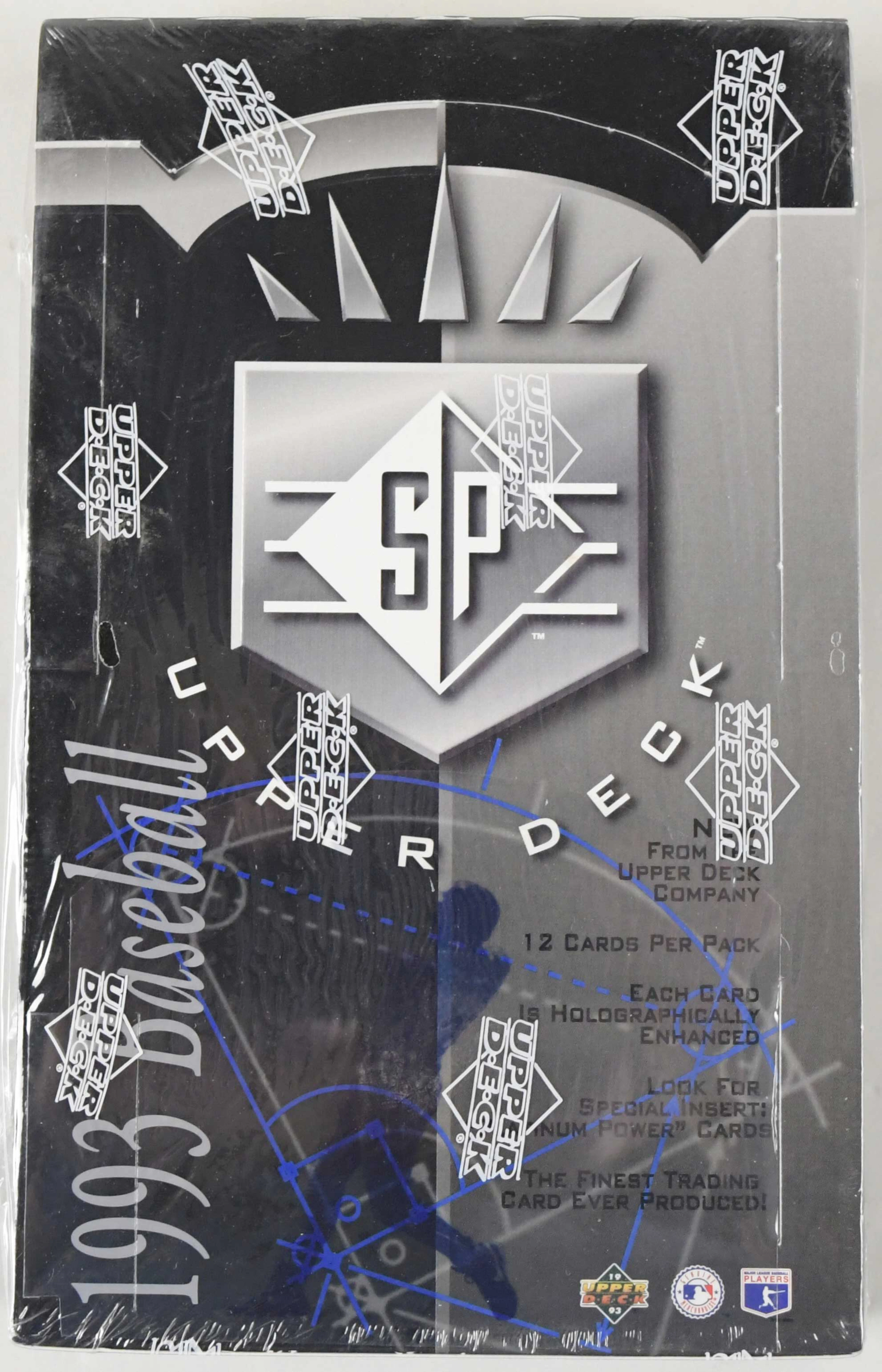 "1993 Upper Deck SP factory-sealed hobby box; Derek Jeter...