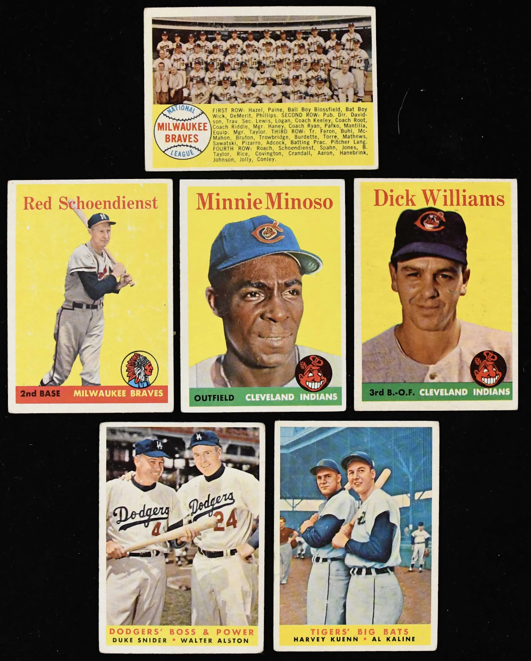 "Lot of (204) 1958 Topps Baseball cards (PR-EX)