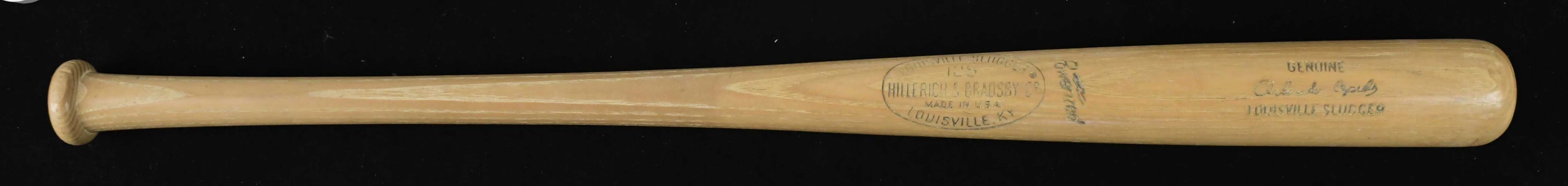 "Orlando Cepeda professional model baseball bat