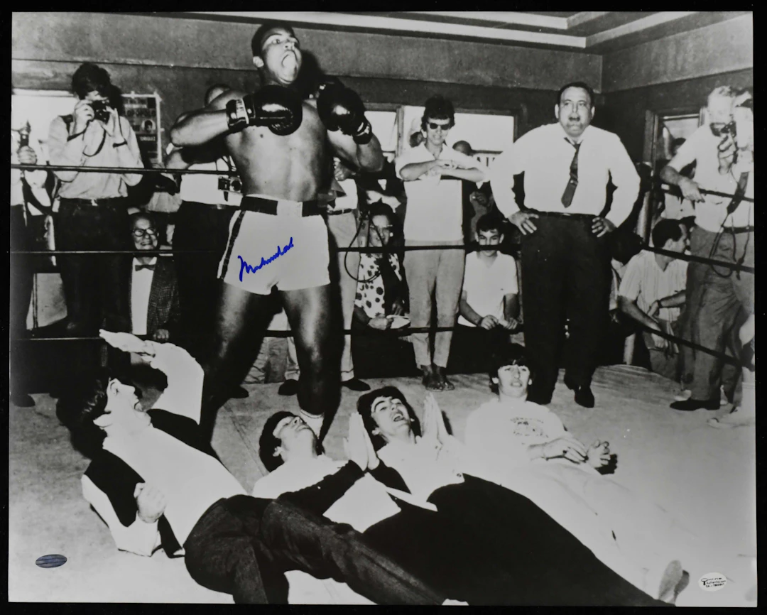 "Muhammad Ali autographed 16""x20"" photograph - Steiner (NM)