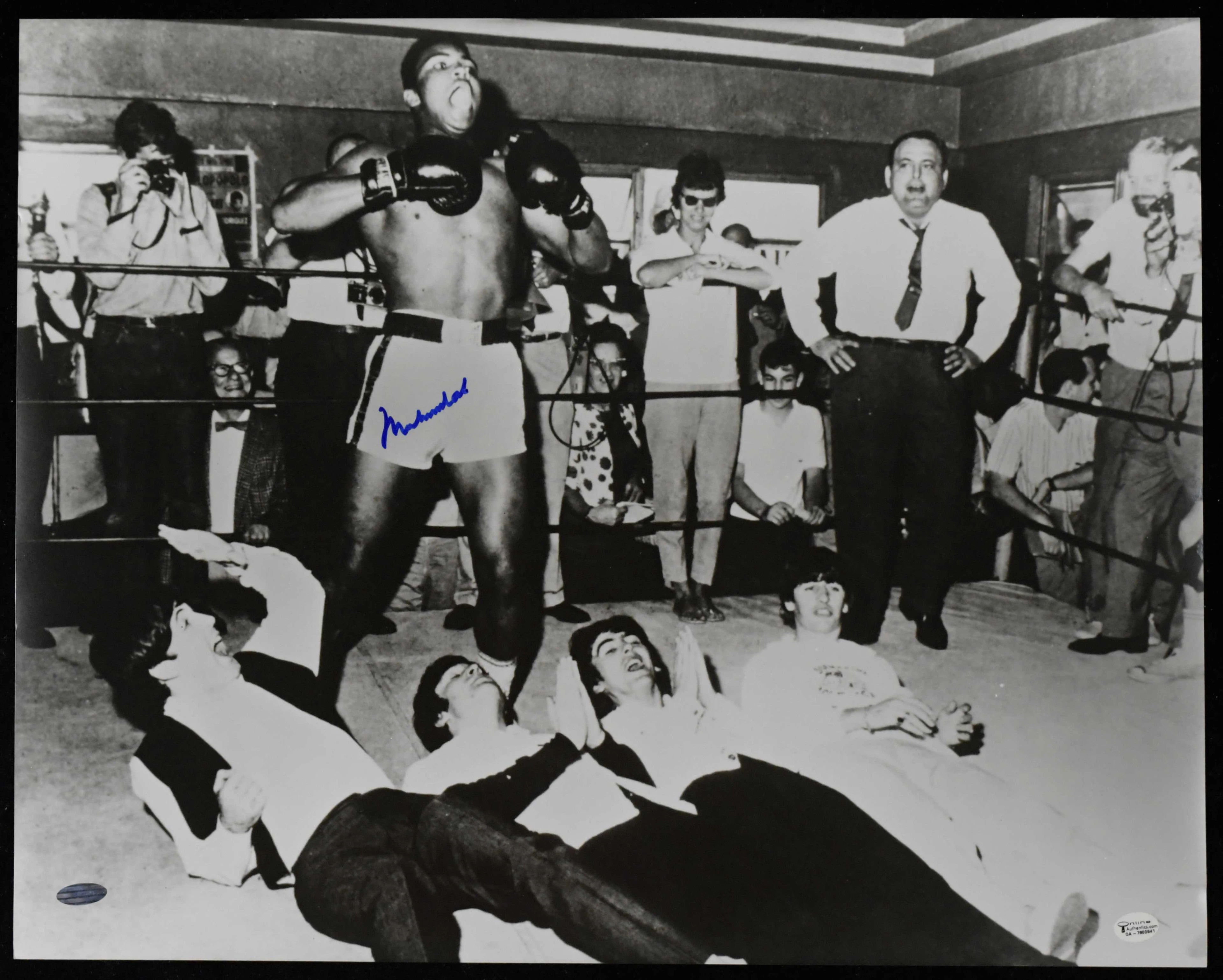 "Muhammad Ali autographed 16""x20"" photograph - Steiner (NM)