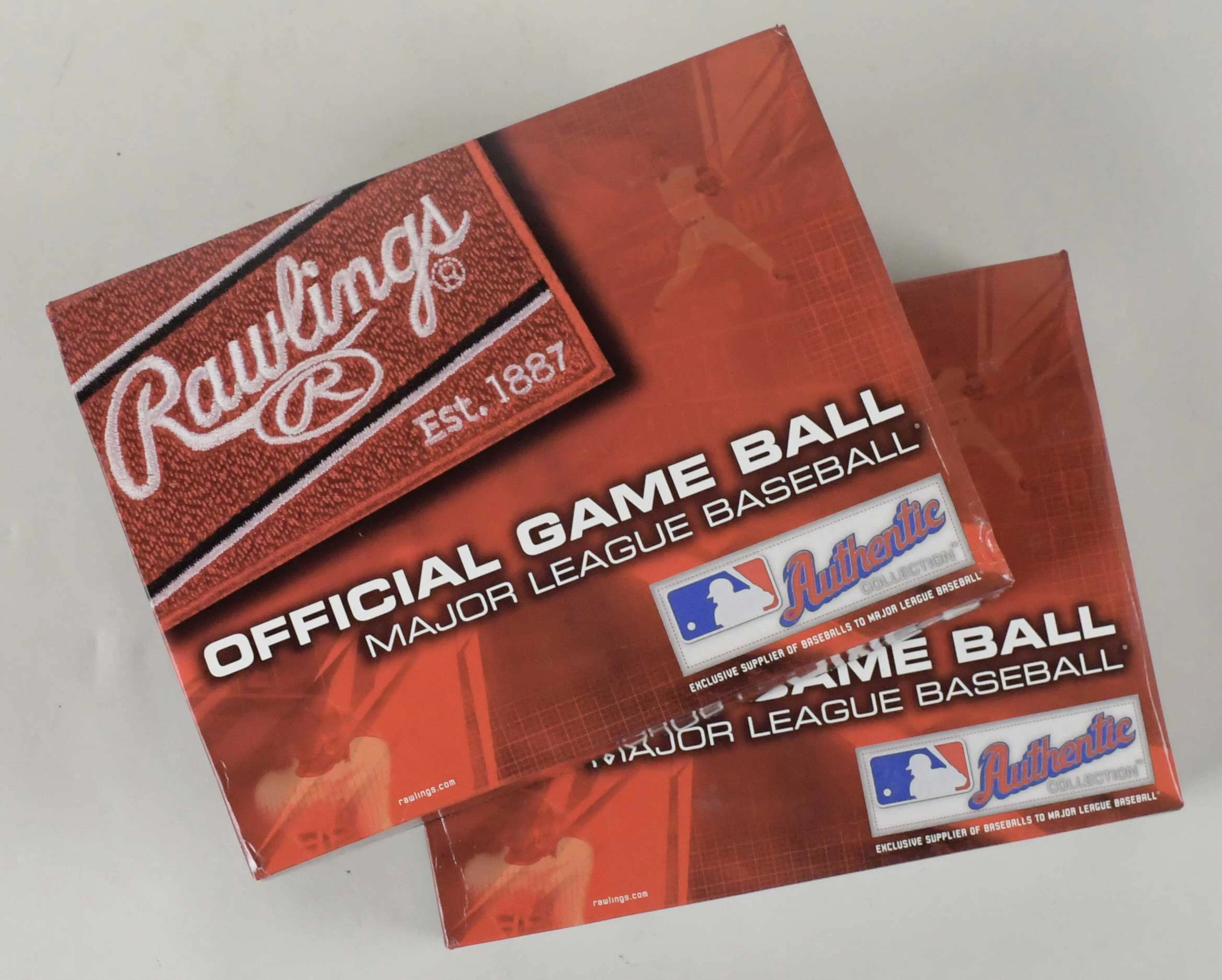 Lot of (24) Rawlings B.Selig Official Major League...