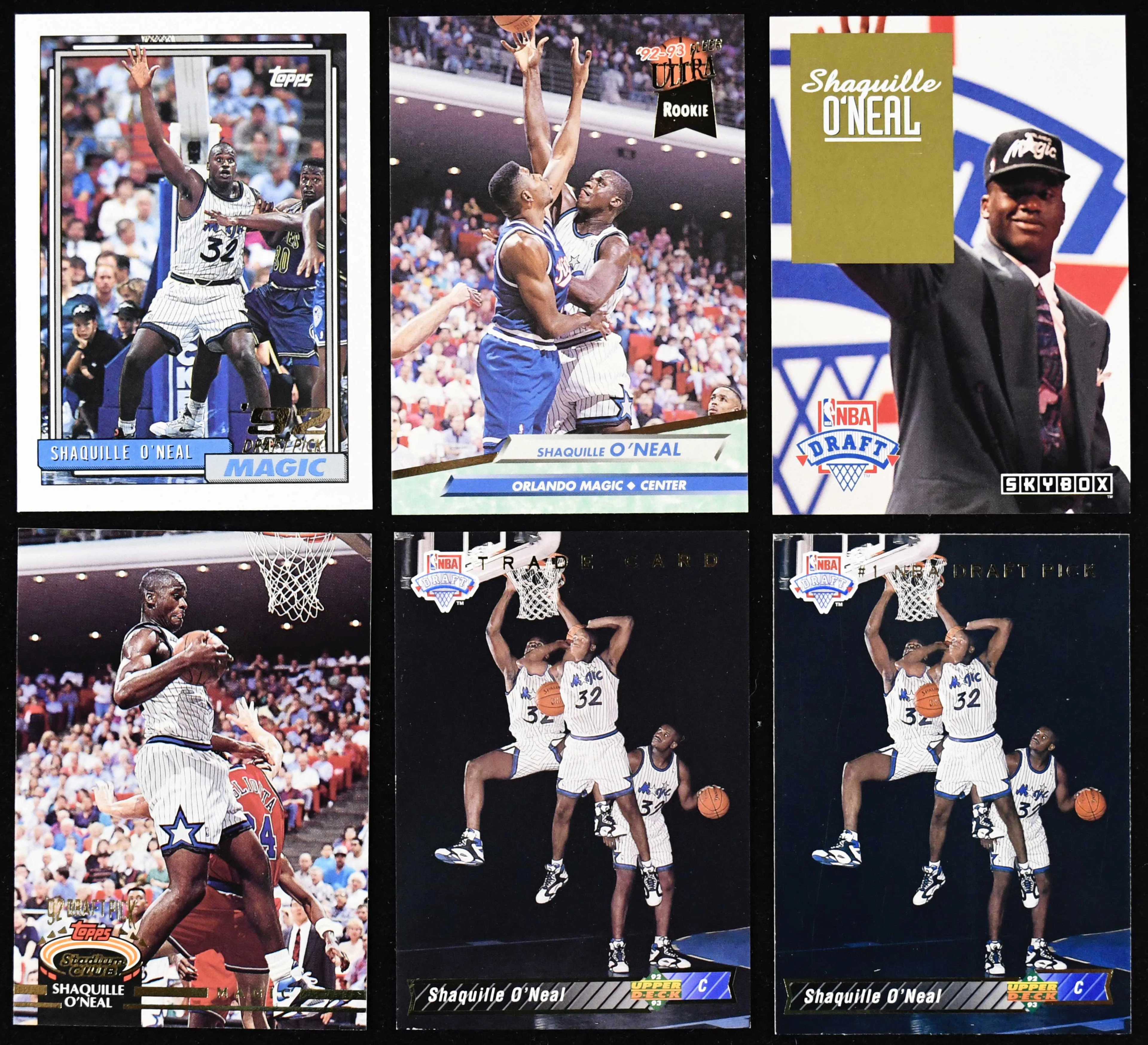 "Lot of (25) 1992-93 Shaquille O'Neal RCs