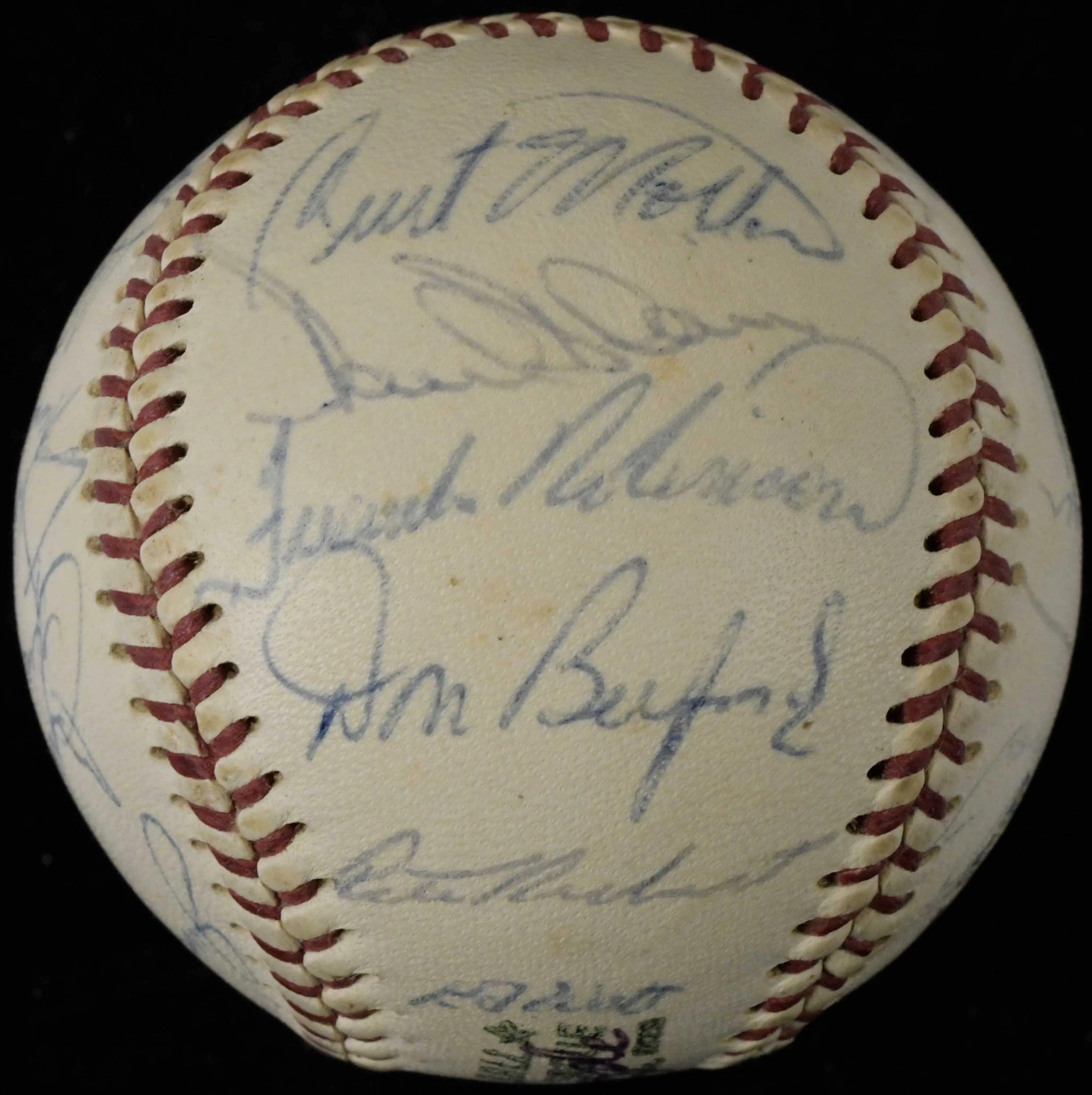 "1970 Baltimore Orioles team signed baseball - World...