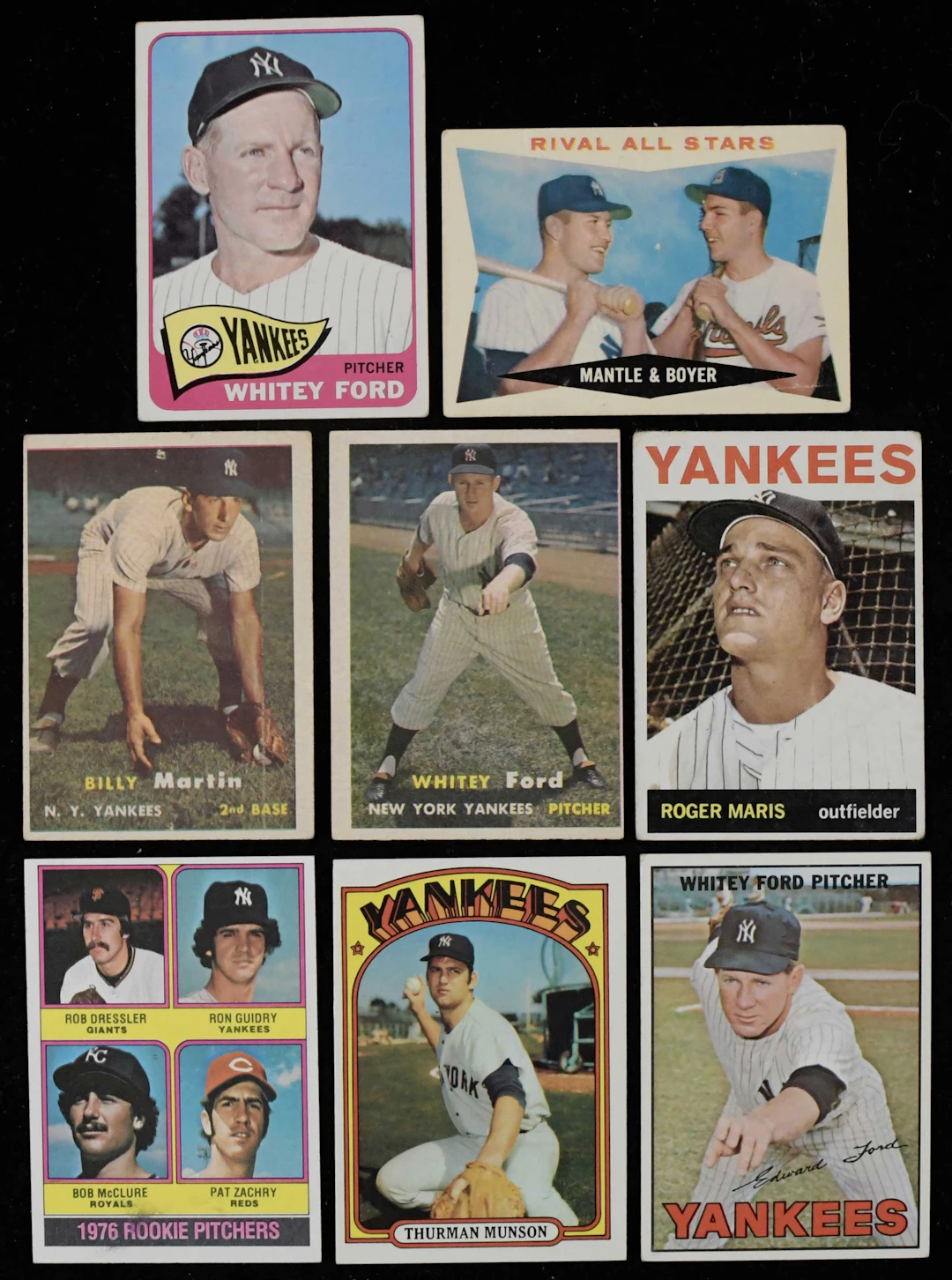 "Lot of (30) 1957-1979 Topps N.Y
