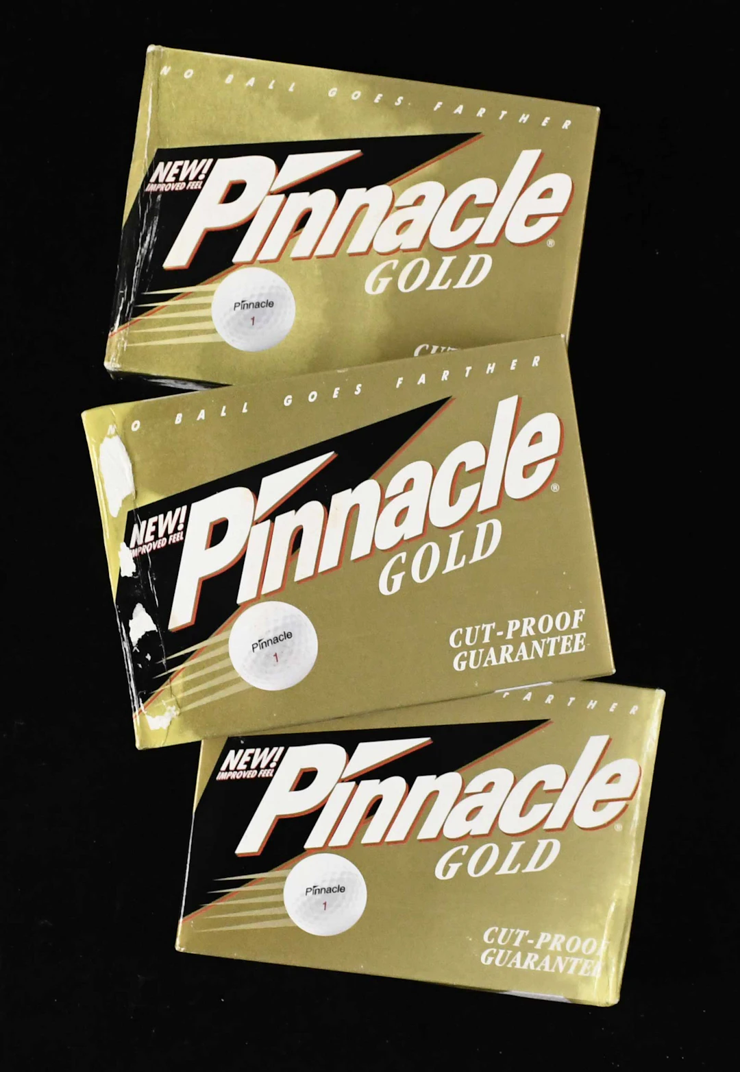 "Lot of (36) Willie Mays custom Pinnacle golf balls (NM)...