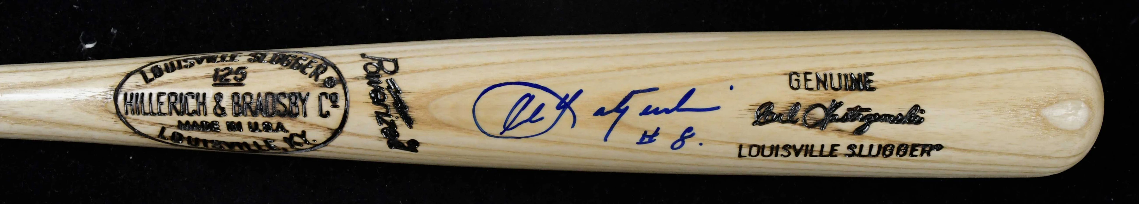 "Carl Yastrzemski signed replica model baseball bat (NM)