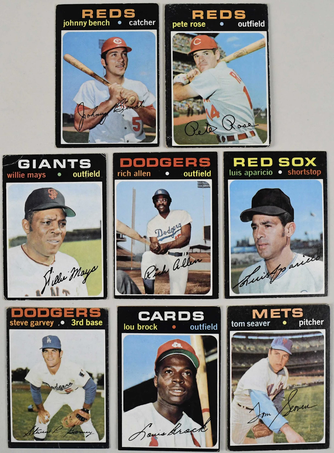 "Lot of (650+) 1971 Topps cards