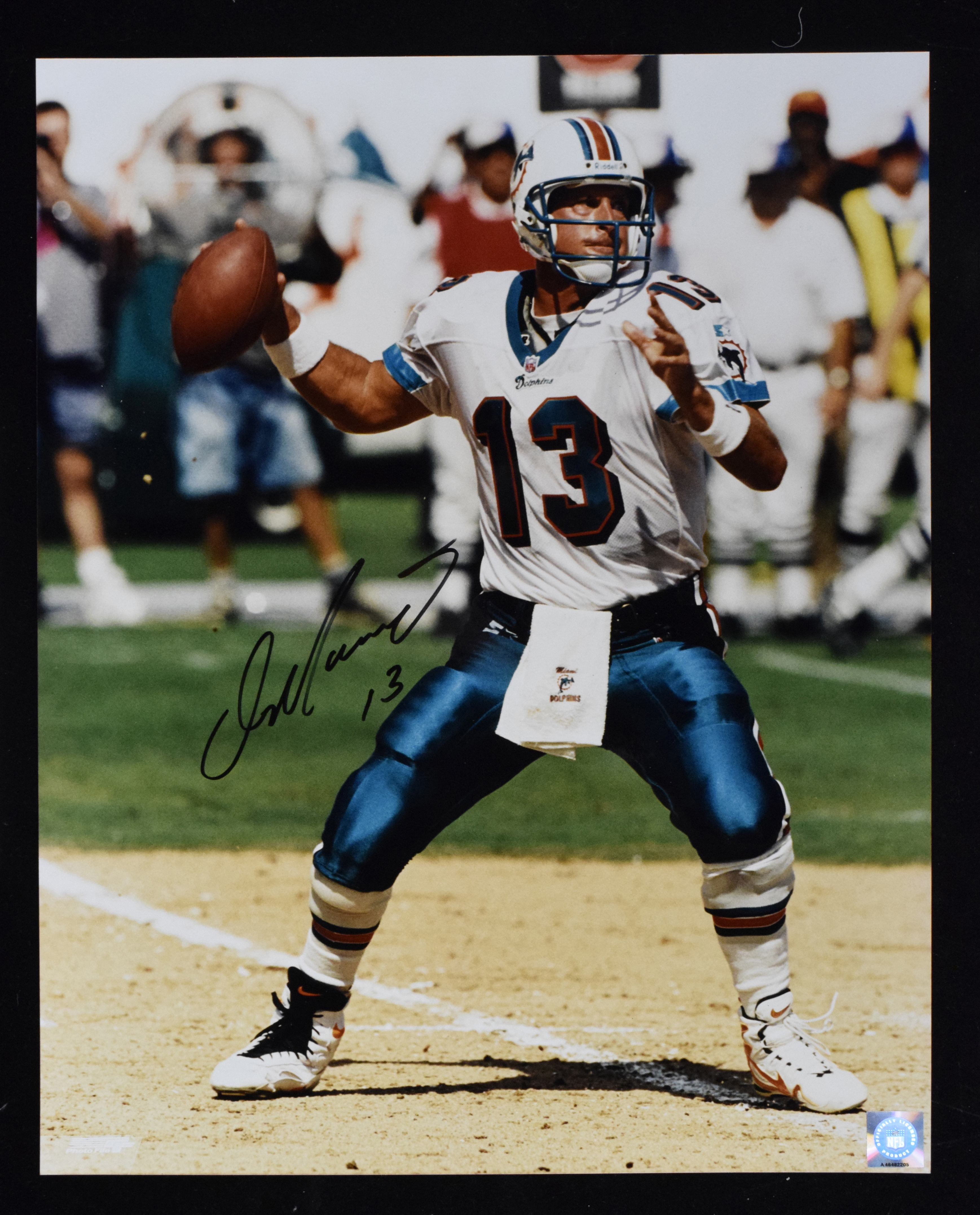 Dan Marino autographed 16"x20" photo (Sig