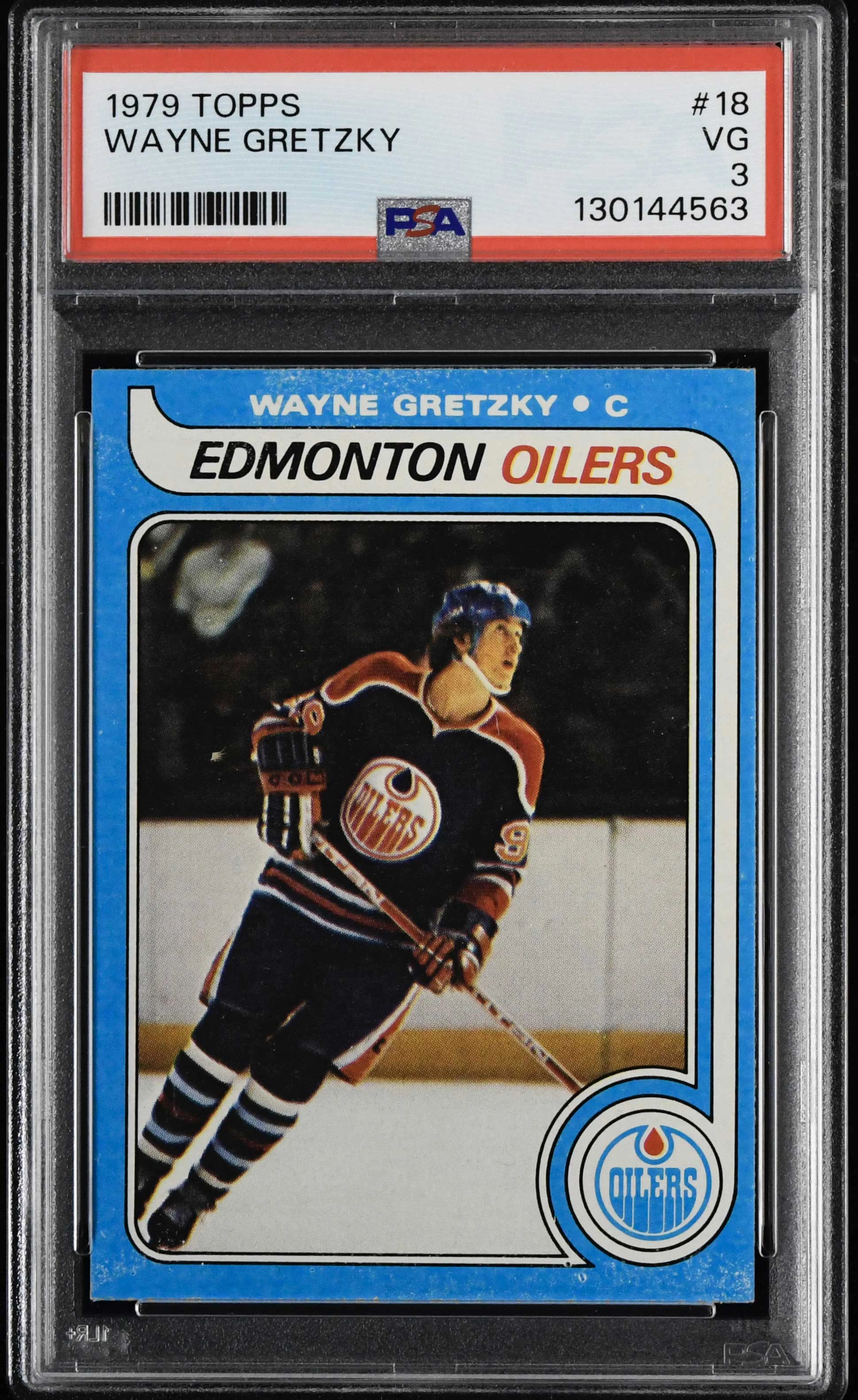 "1979 Topps #18 Wayne Gretzky RC (PSA 3 VG)