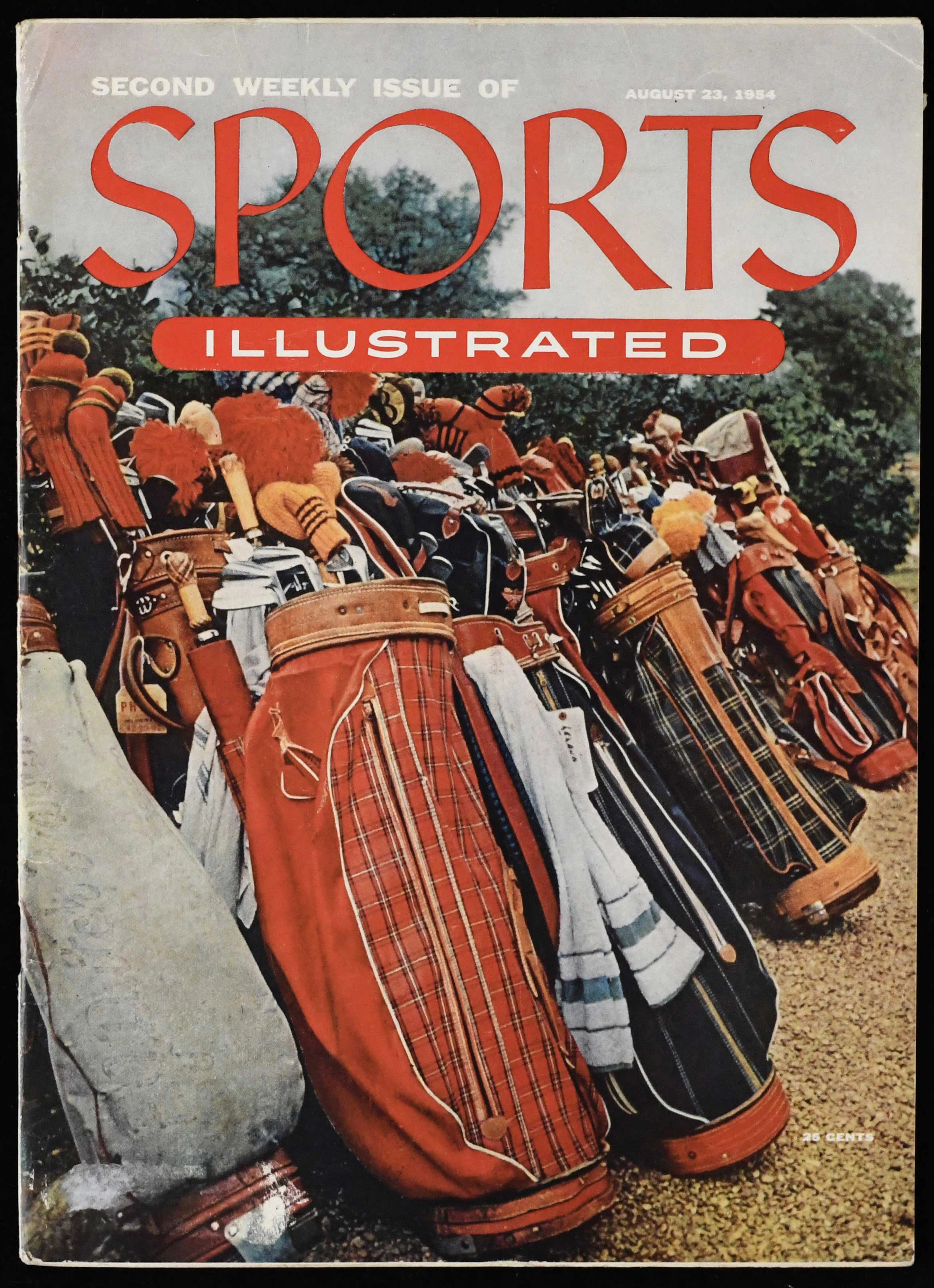 "1954 Sports Illustrated second issue with Topps sheets (VG/EX)