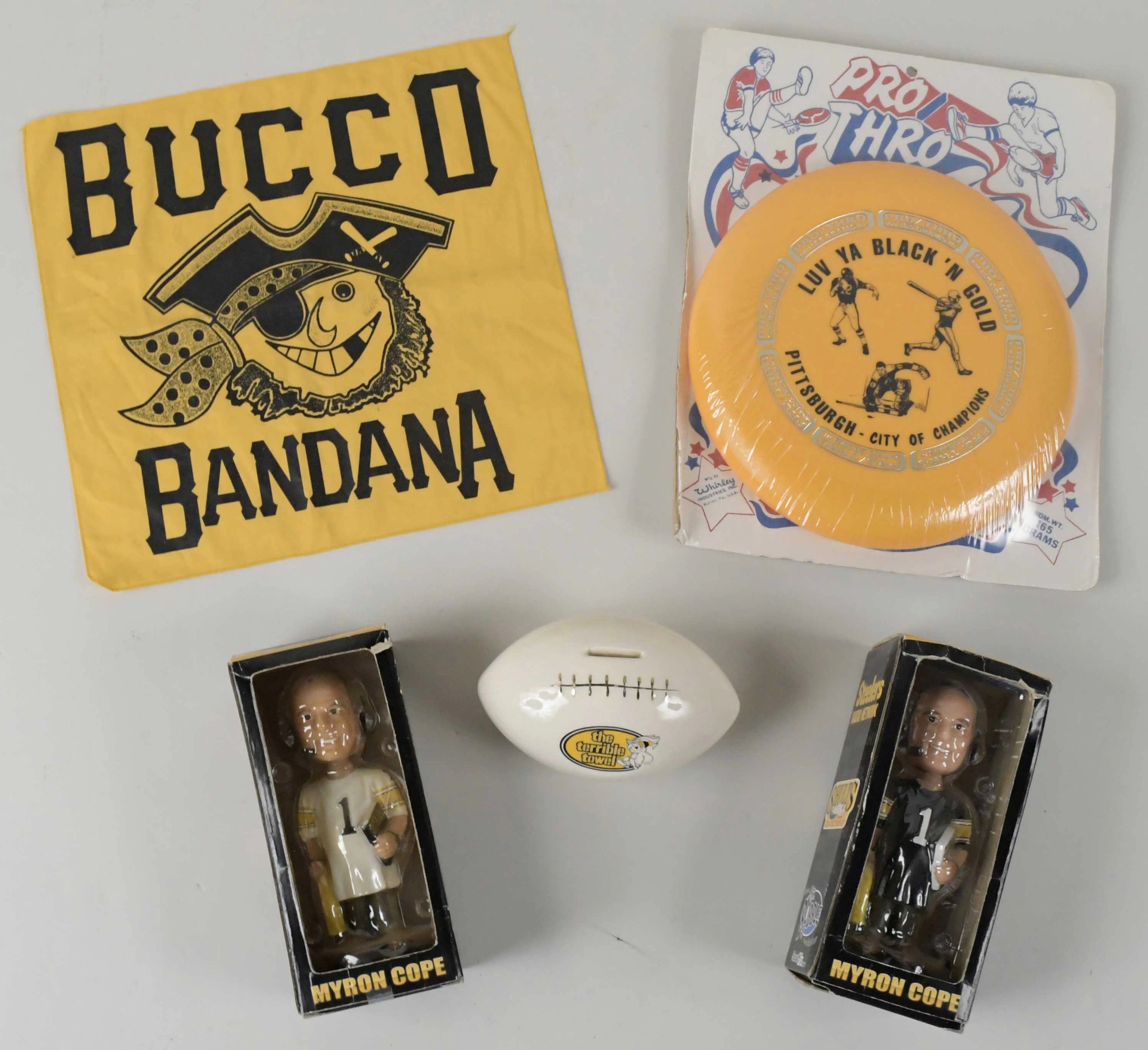 "Small group of mostly Pittsburgh sports memorabilia
