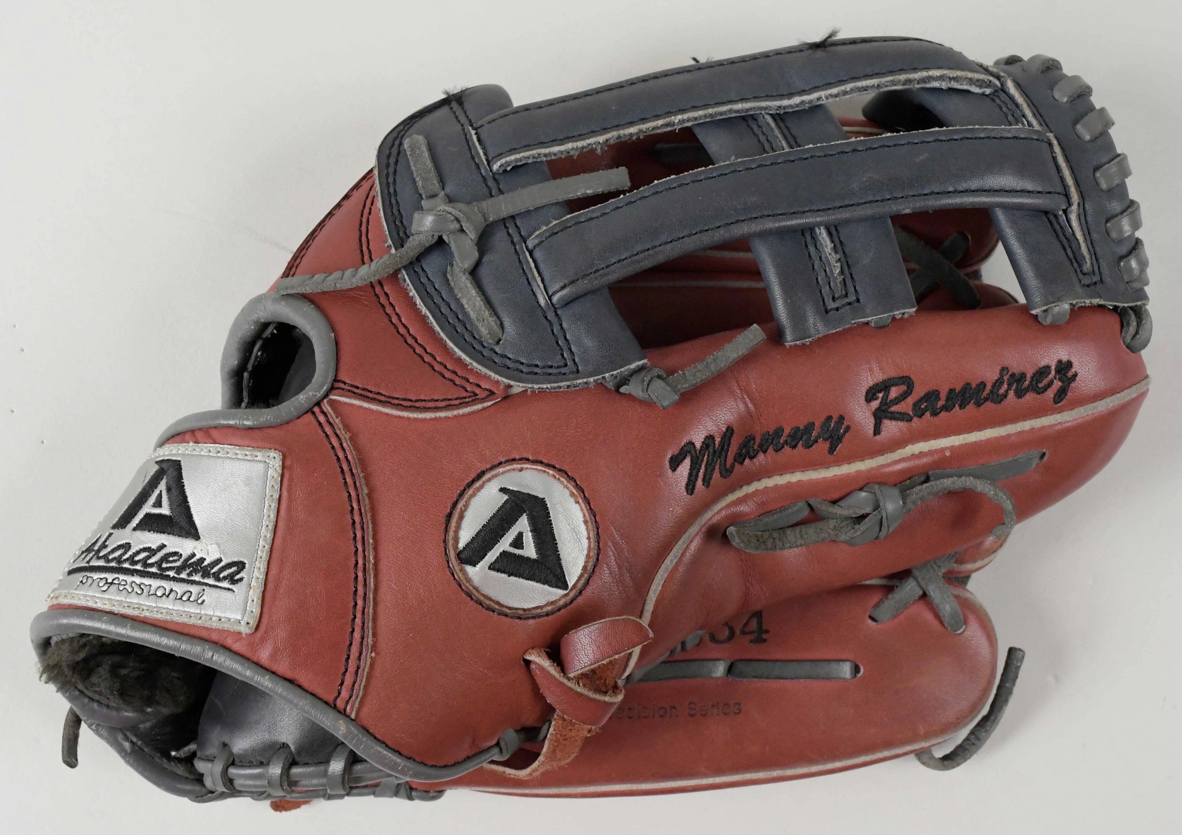 "Manny Ramirez professional model glove c.2000s...