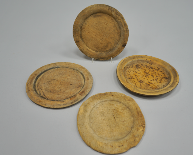 4st tallrikar allmoge, 17-1800-tal