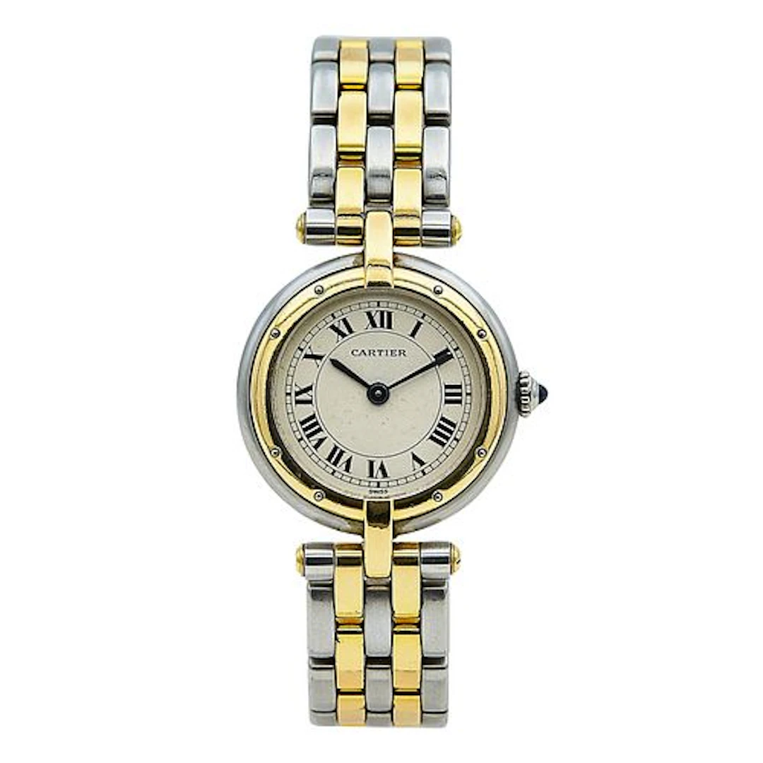 Cartier Panthere Vendôme 18K Yellow Gold and Stainless Steel Watch