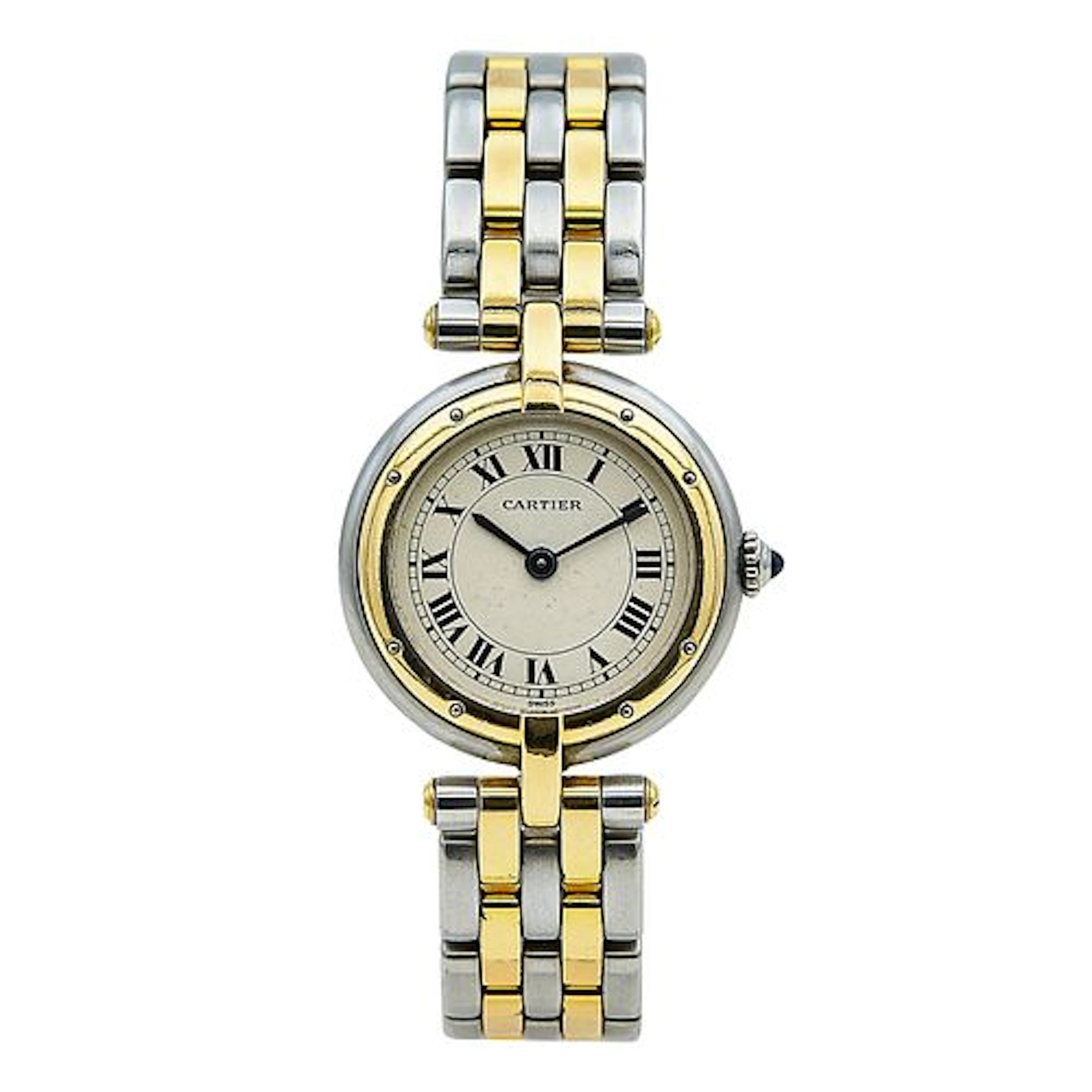 Cartier Panthere VendÃ´me 18K Yellow Gold and Stainless Steel Watch