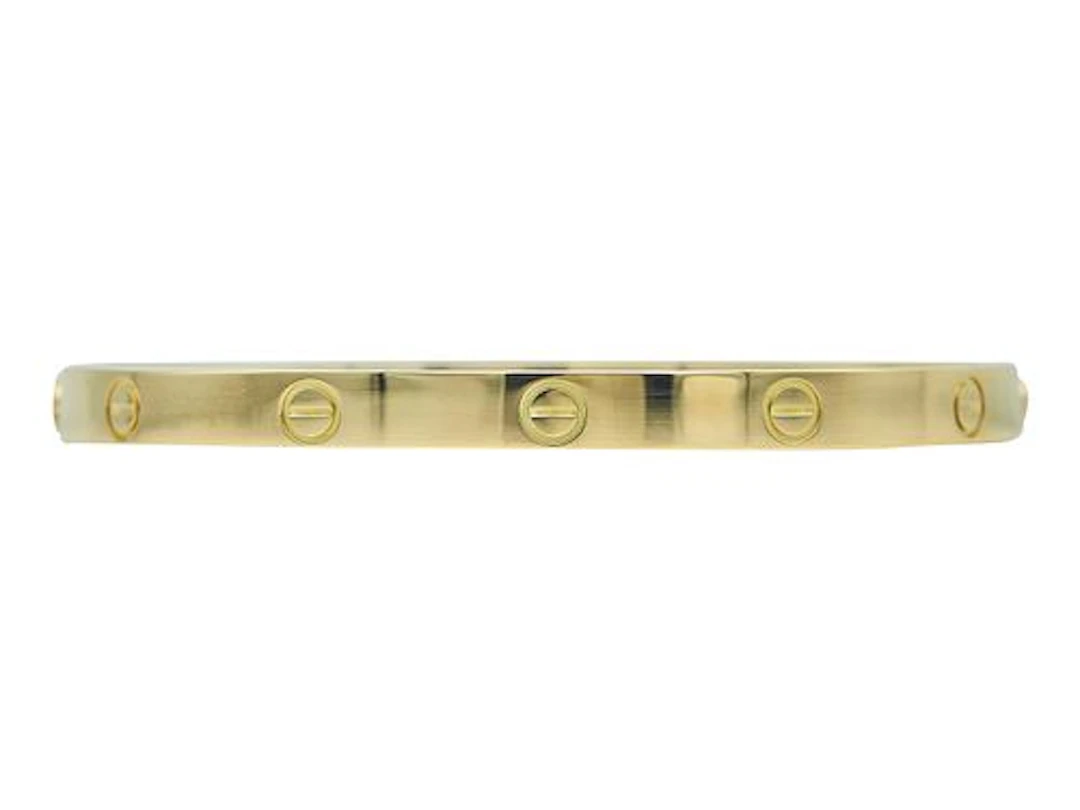 Cartier Love, Classic Model, 18K Yellow Gold Bracelet