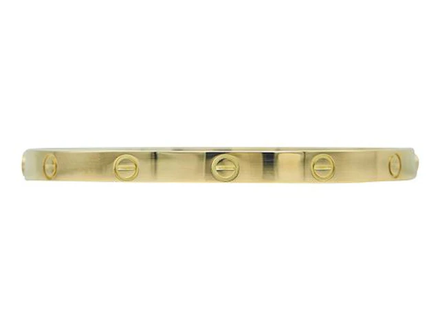 Cartier Love, Classic Model, 18K Yellow Gold Bracelet