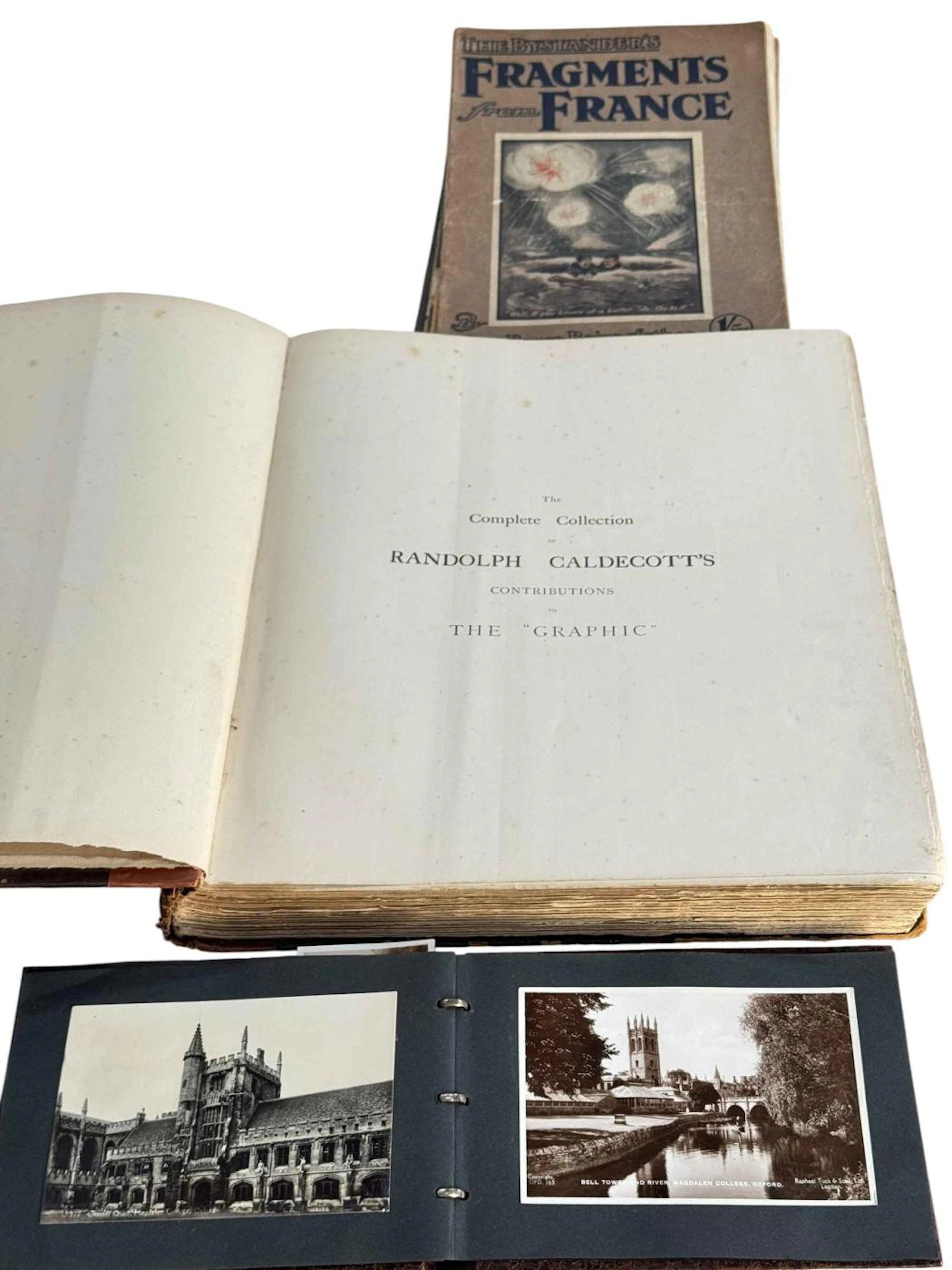 Large volume of The Complete Collection of Randolph Caldecott's Contributions