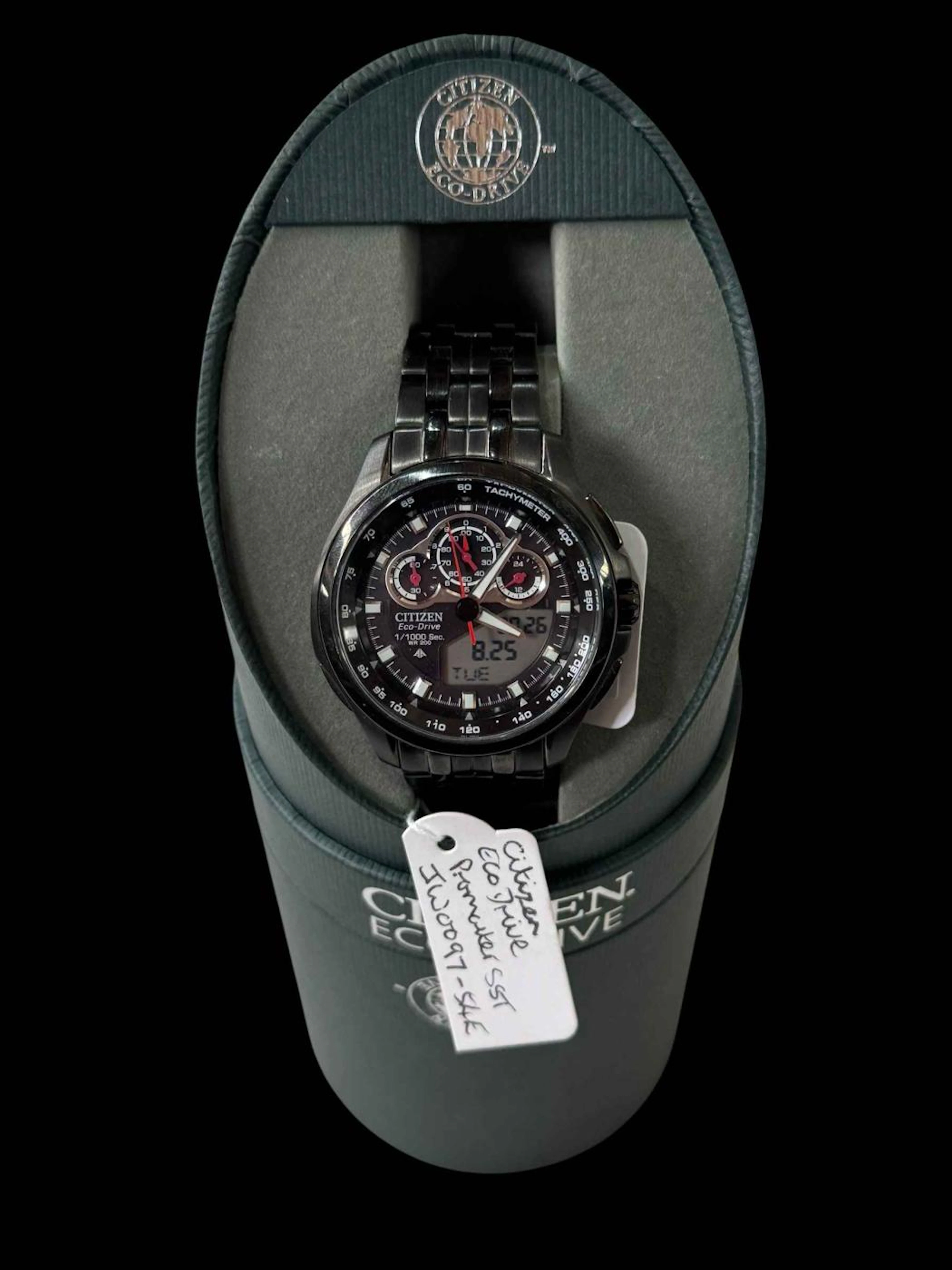 Citizen gents Eco-Drive Promaster SST wristwatch, boxed.