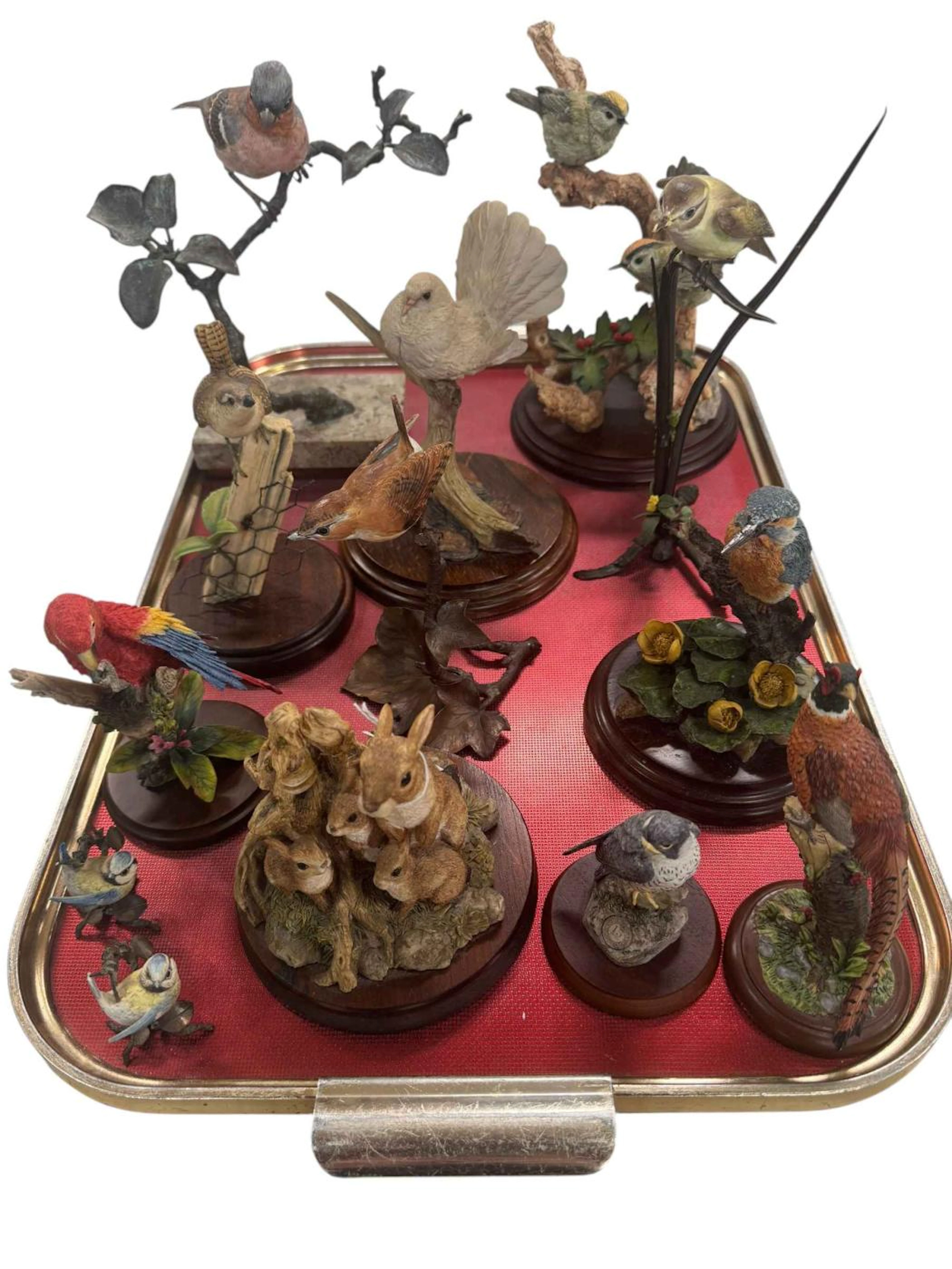 Collection of Border Fine Arts and other sculptures (13).