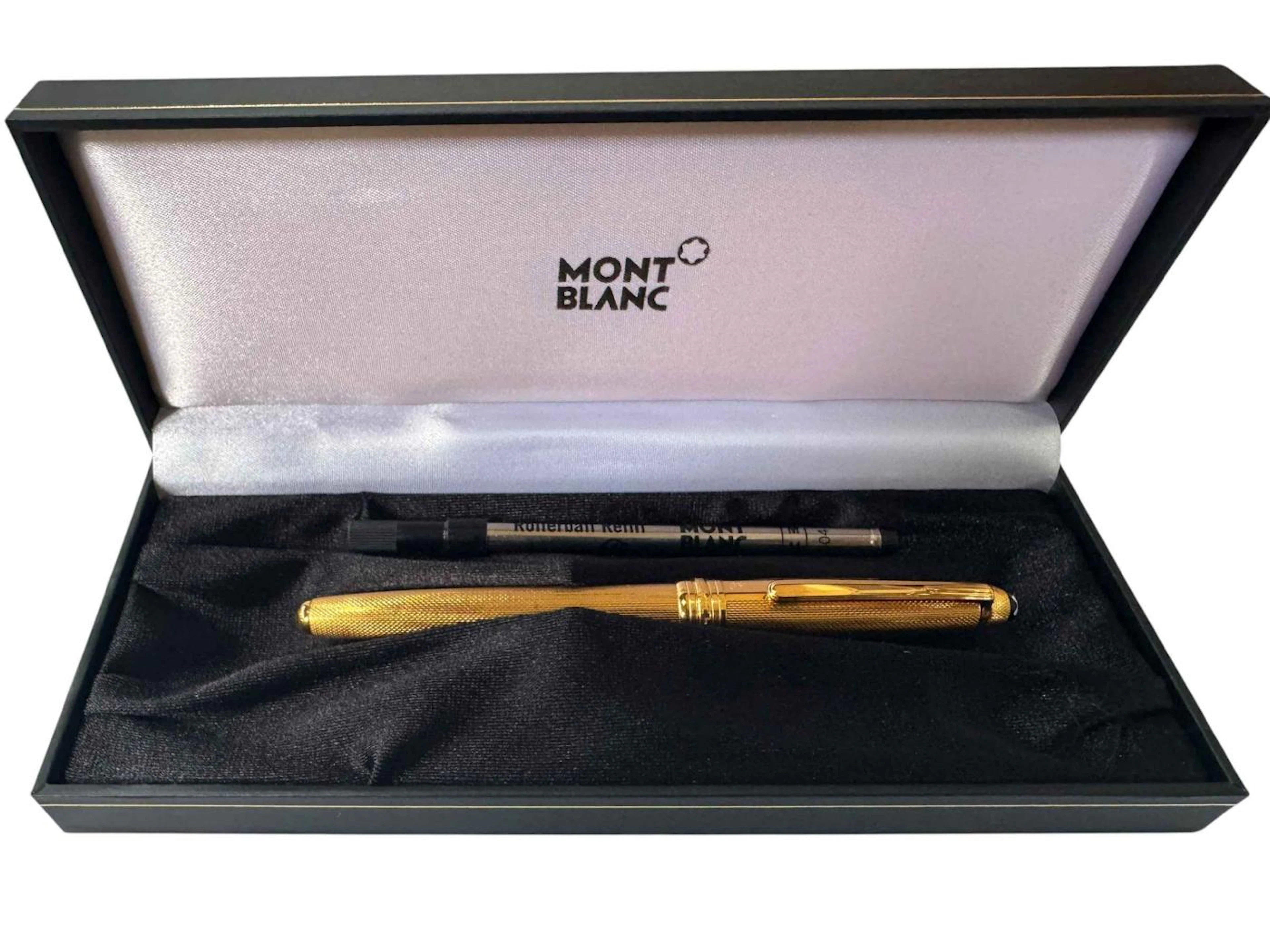 Montblanc ballpoint pen.
