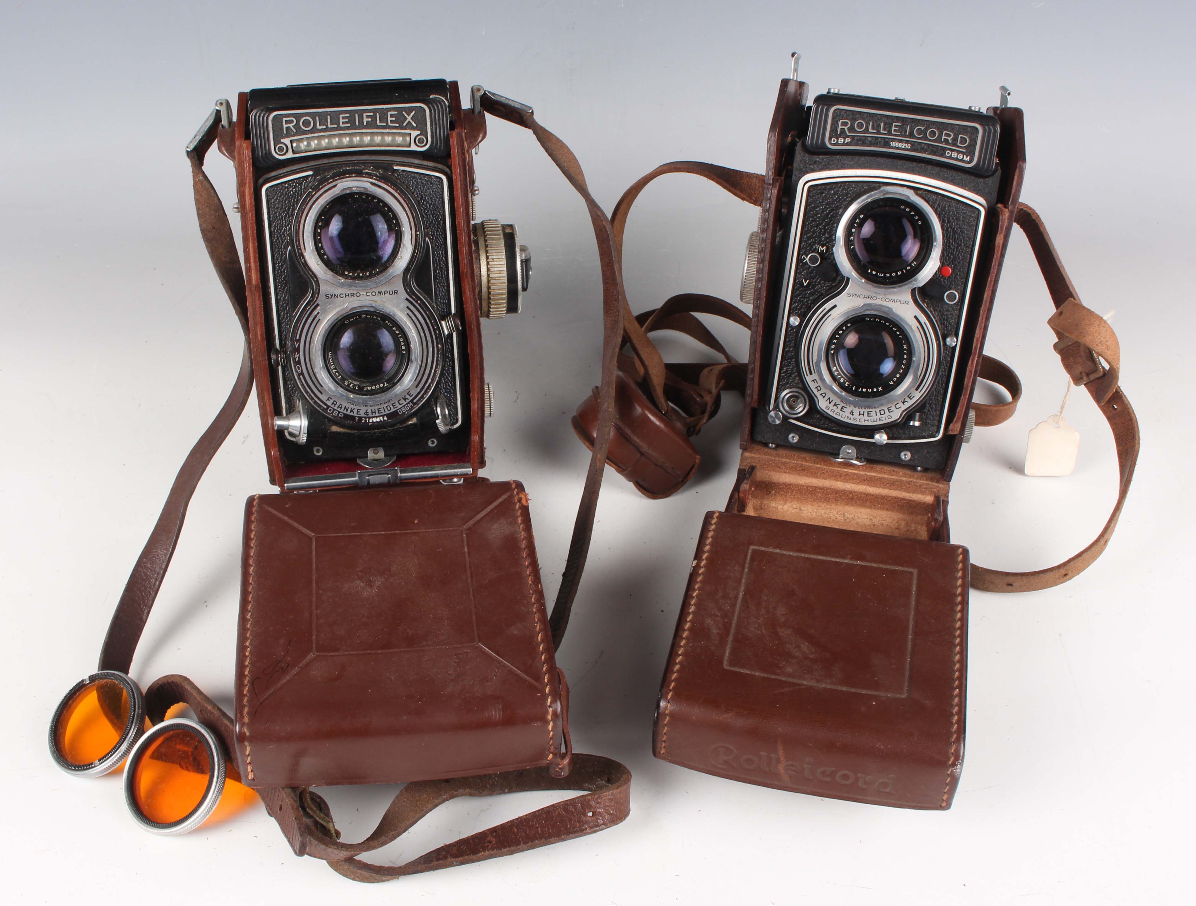 Lot Appareil Photo Rolleiflex SL35E - Reflex Bi-objectif (TLR) - Occasion