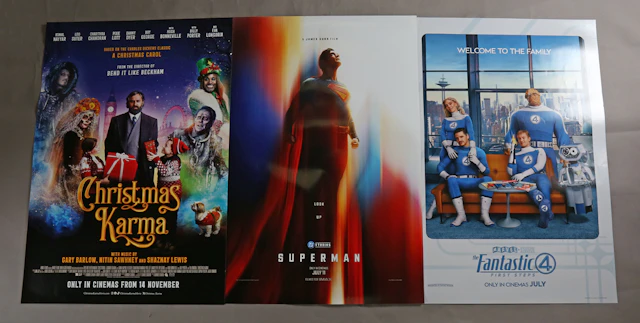 A group of 30 modern U.S. one-sheet cinema posters, comprising 'Superman'