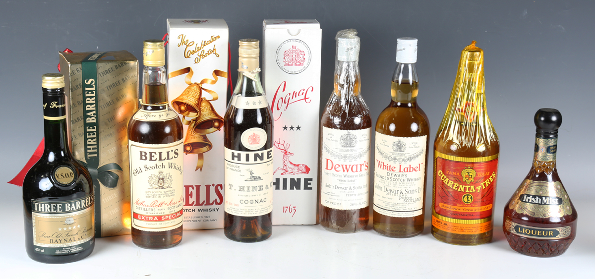 Dewar's 'White Label' Blended Scotch Whisky (2), Bell's Old Scotch