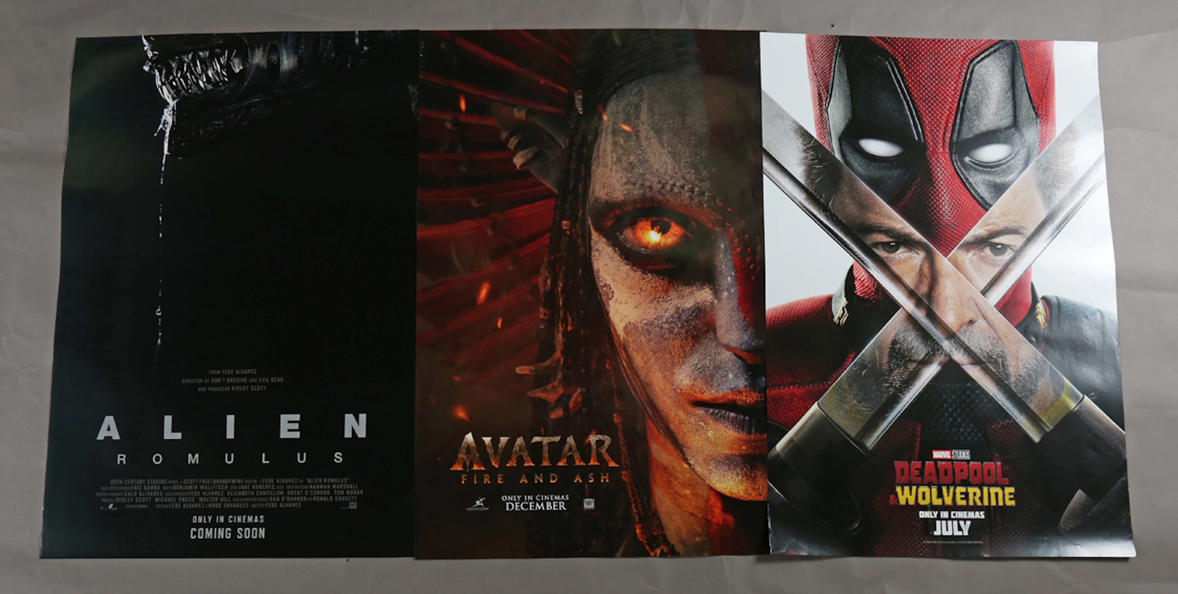 A group of 36 modern U.S. one-sheet cinema posters, comprising 'Avatar
