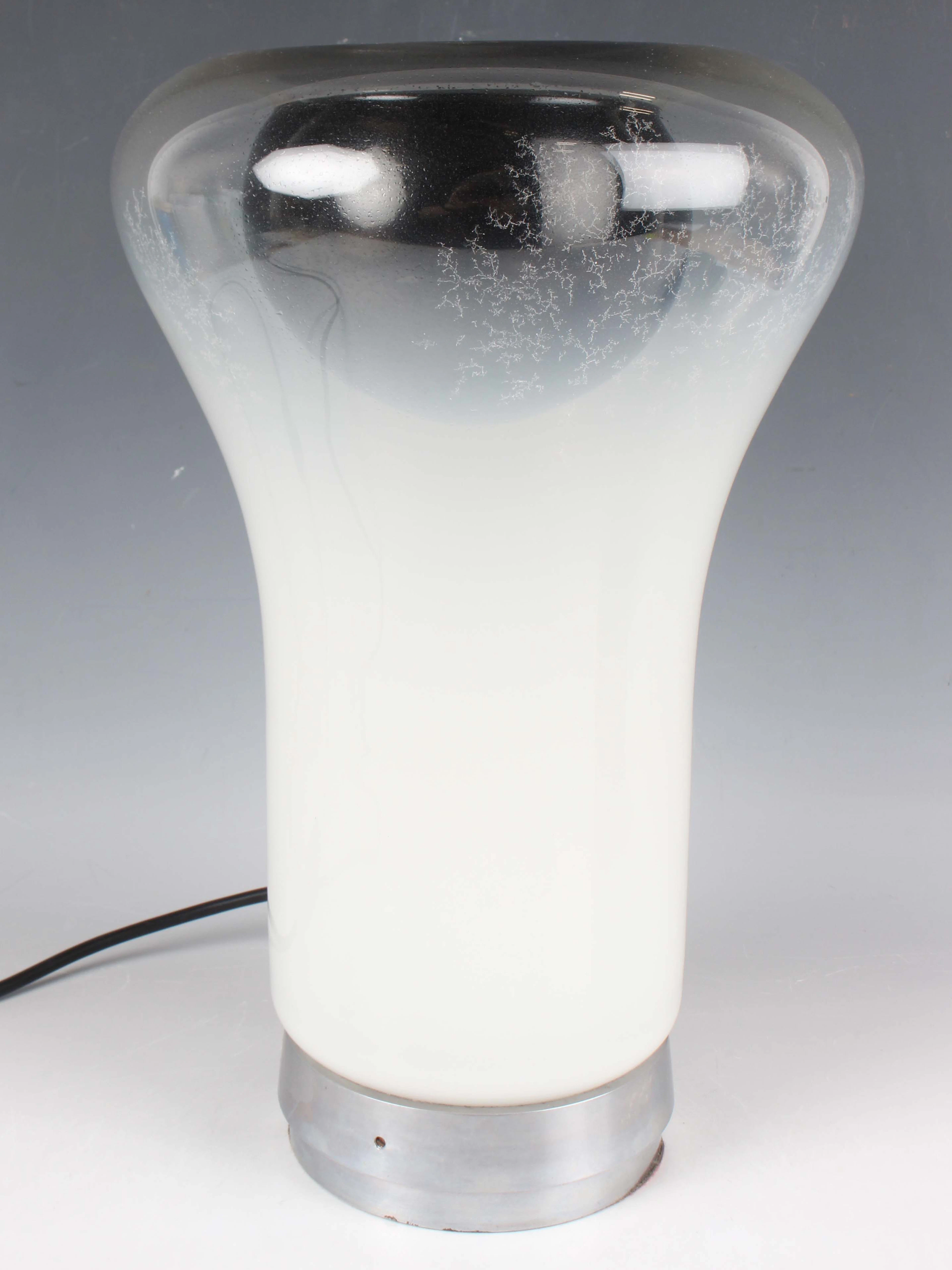 An Italian glass Saffo lamp produced for Artemide, later 20th century