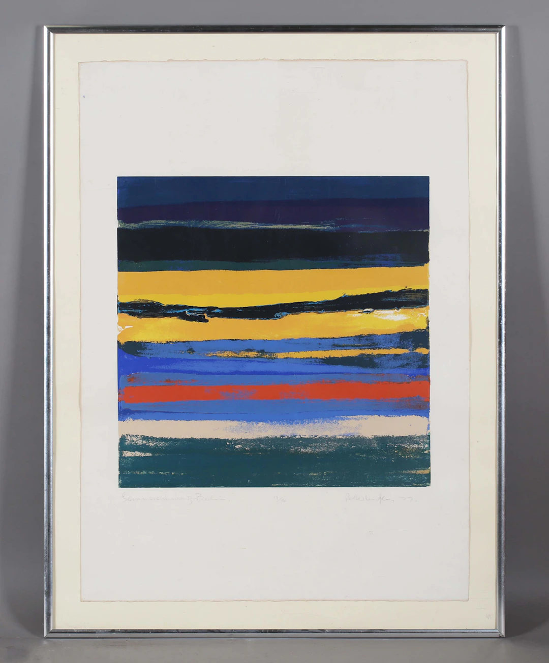 Peter Midgley (British 1921-1991) - 'Summer morning - Berlin', colour