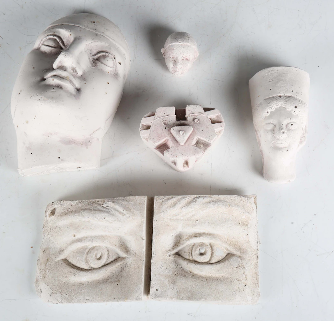 Eduardo Paolozzi (1924-2005) - a group of five cast plaster models