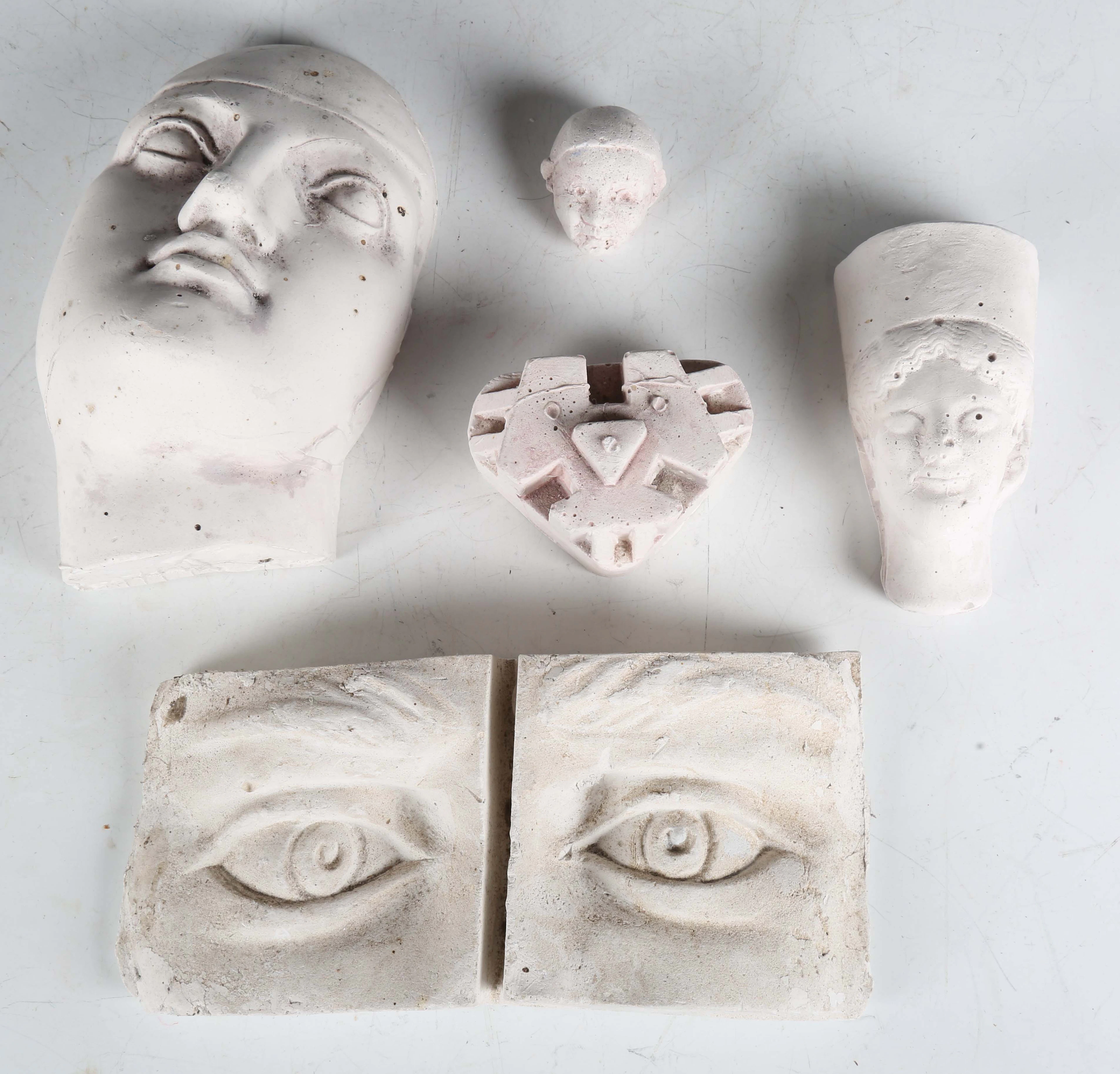 Eduardo Paolozzi (1924-2005) - a group of five cast plaster models
