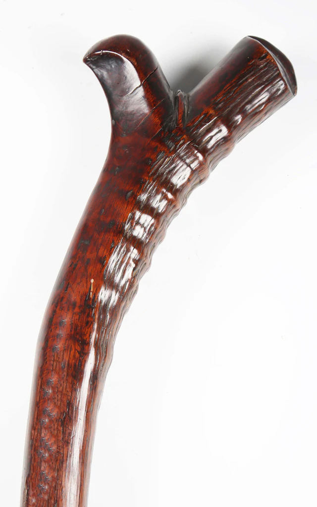 A Fijian dense hardwood 'kiakava' war club, probably 19th century