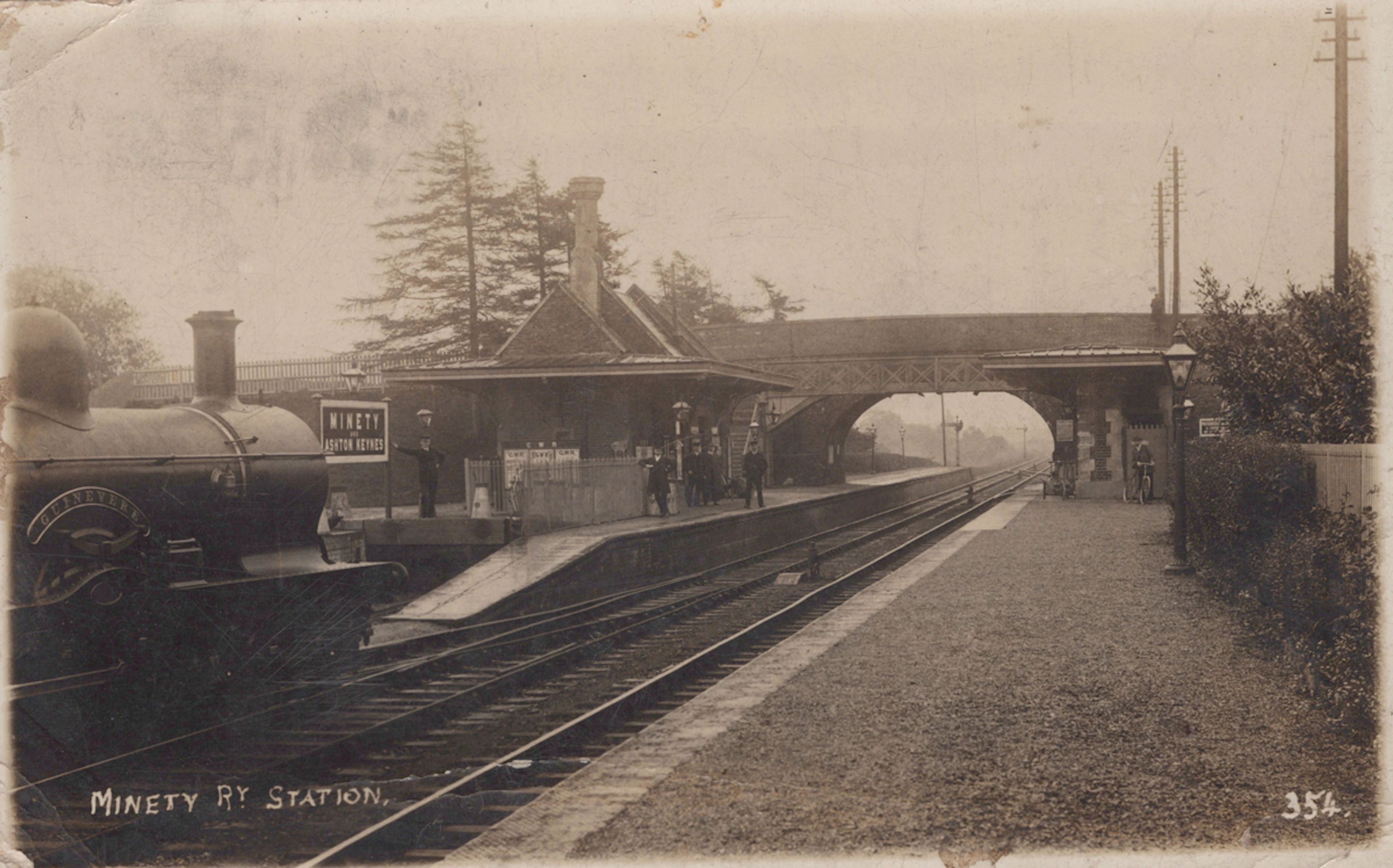 A collection of approximately 110 postcards of transport interest