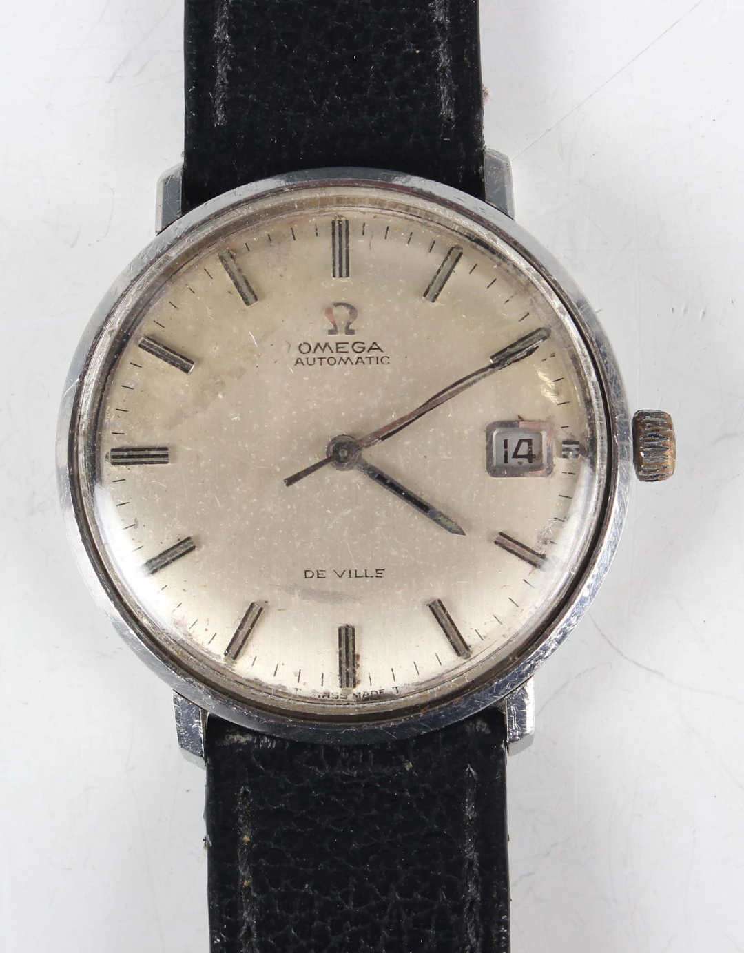 An Omega Automatic De Ville stainless steel circular cased gentleman's