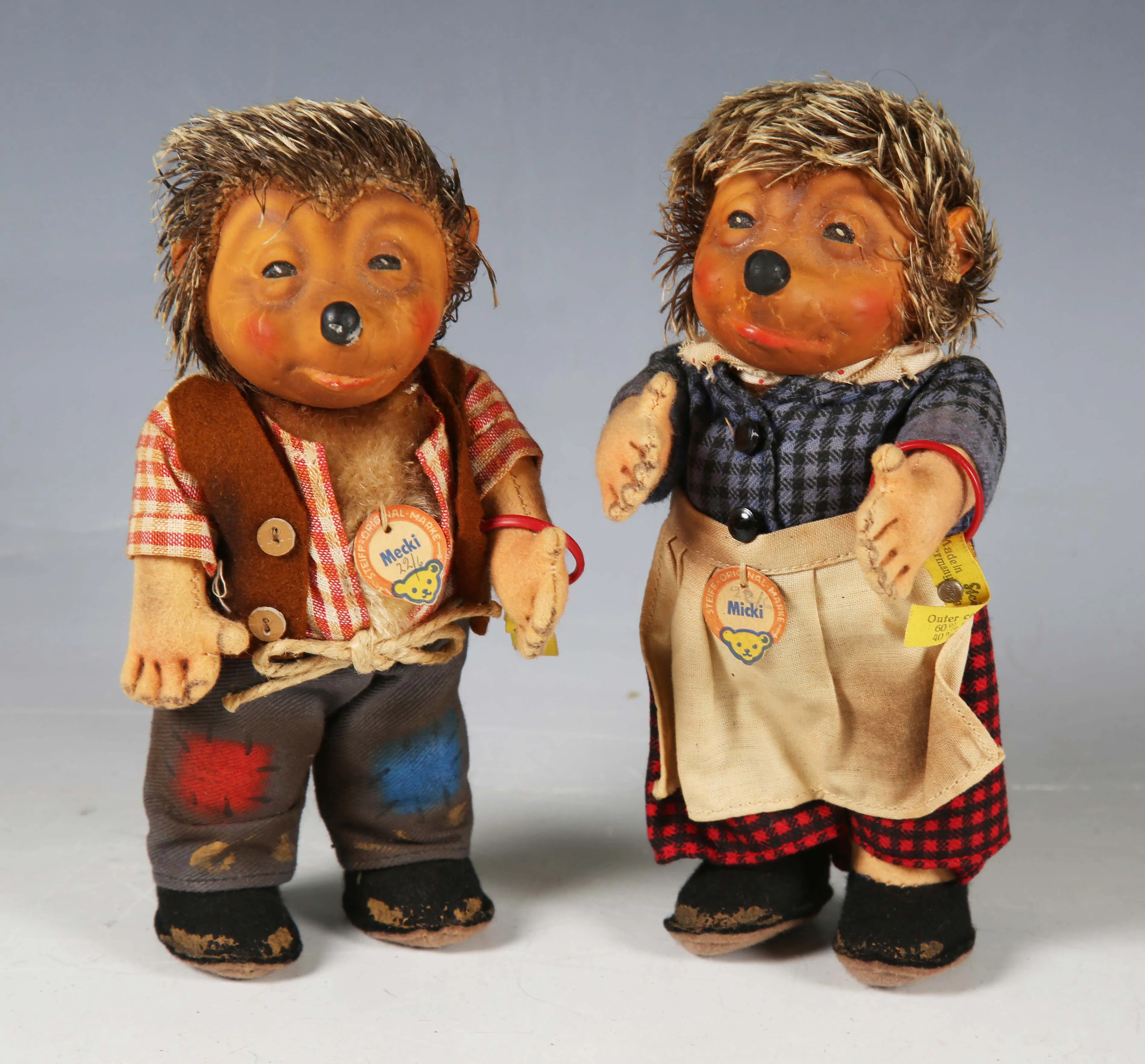 Auction price result for steiff hedgehog | Barnebys auction results.
