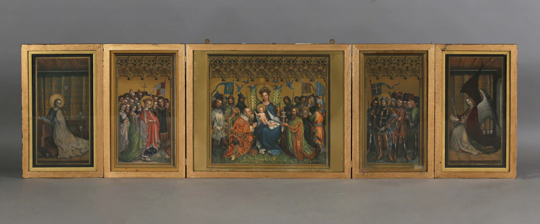 The Arundel Society (publisher) - The Dombild Altarpiece (Adoration