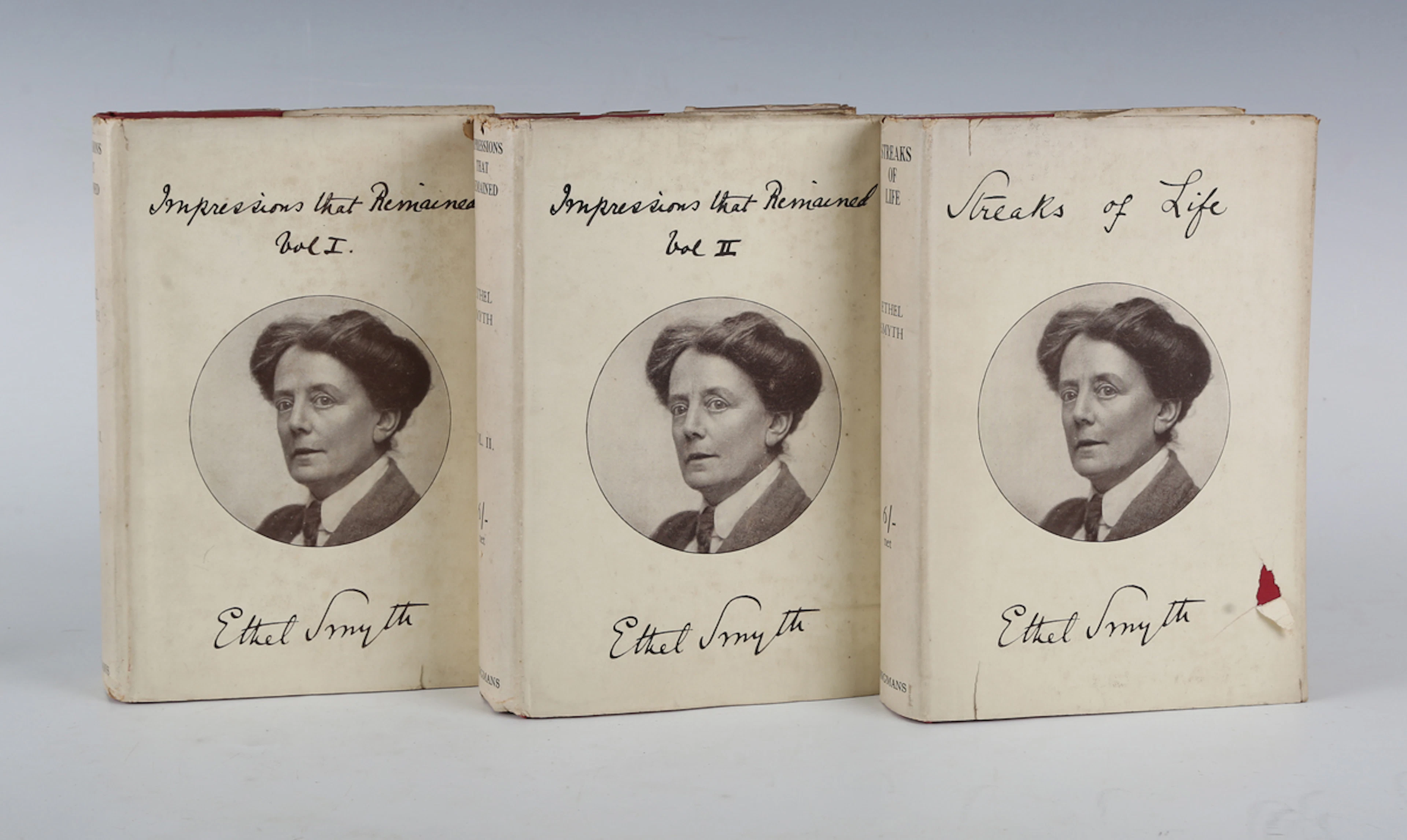 SUFFRAGETTES. – Ethel SMYTH. Impressions that Remained. London: Longmans