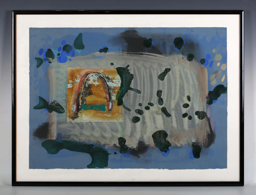 Alistair Grant (1925-1997) - 'Le Cicoa', watercolour and mixed media