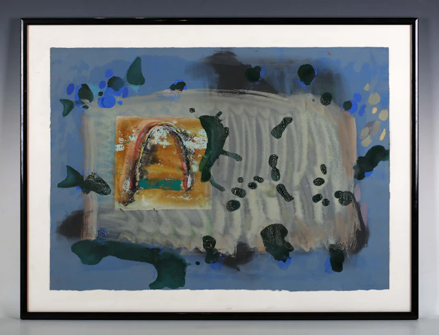 Alistair Grant (1925-1997) - 'Le Cicoa', watercolour and mixed media