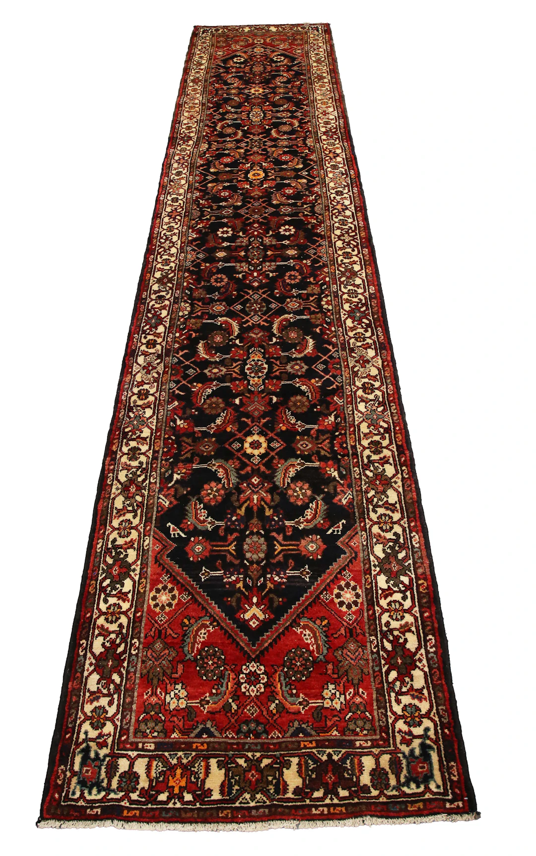 A Malayer runner, North-west Persia, late 20th century, the charcoal