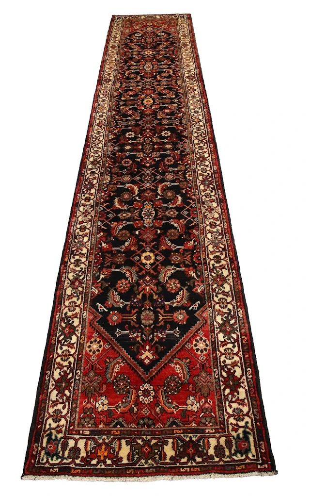 A Malayer runner, North-west Persia, late 20th century, the charcoal