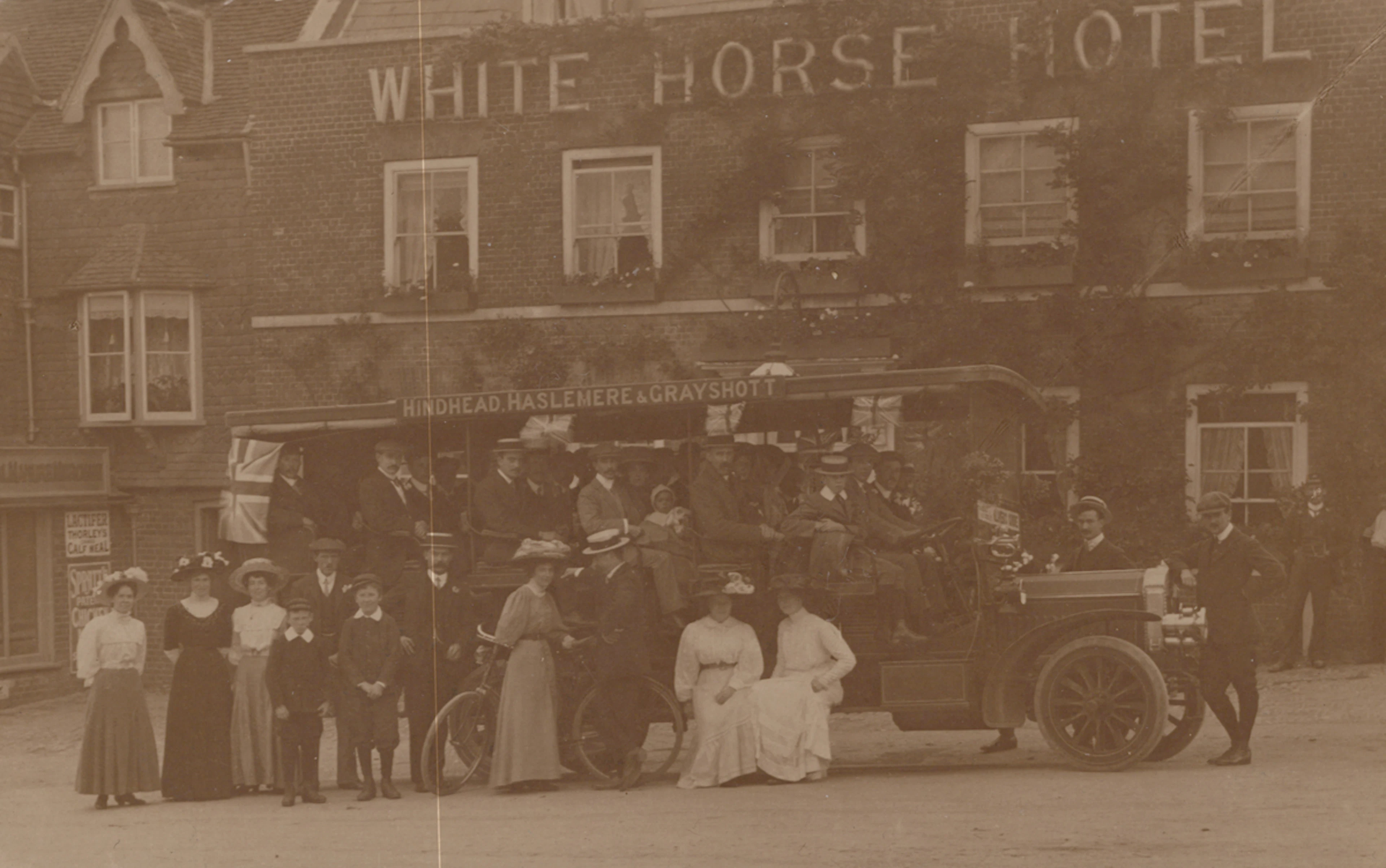 A group of 12 postcards of Surrey, including a photographic postcard
