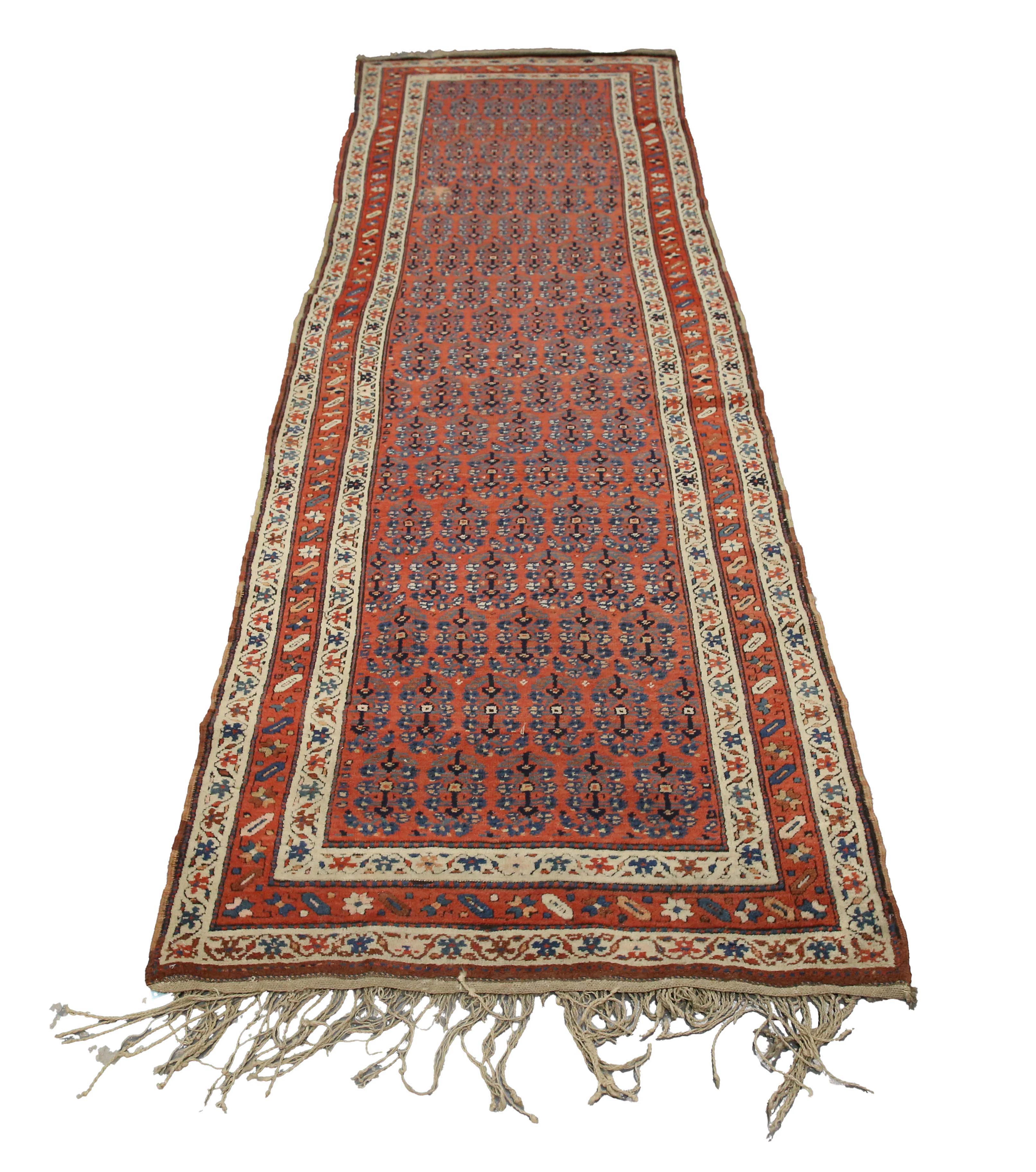 A North-west Persian runner, early 20th century, dated 1325 (1907-1908)