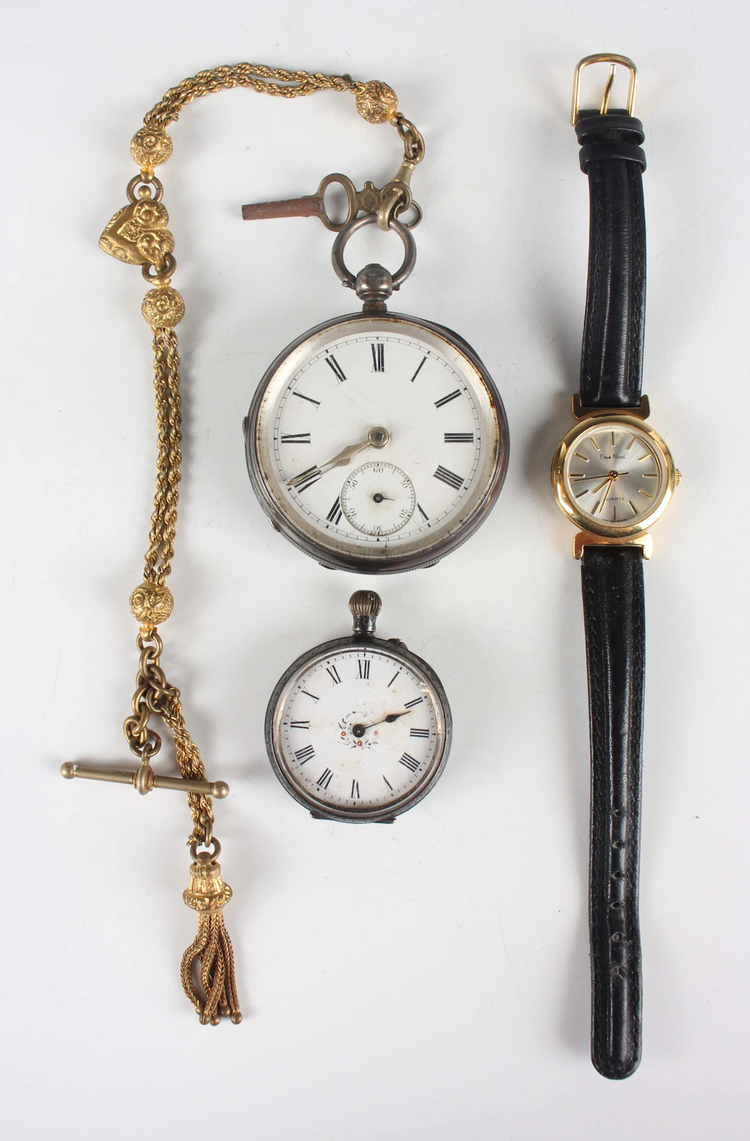 A silver cased keywind open-faced gentleman’s pocket watch, Chester