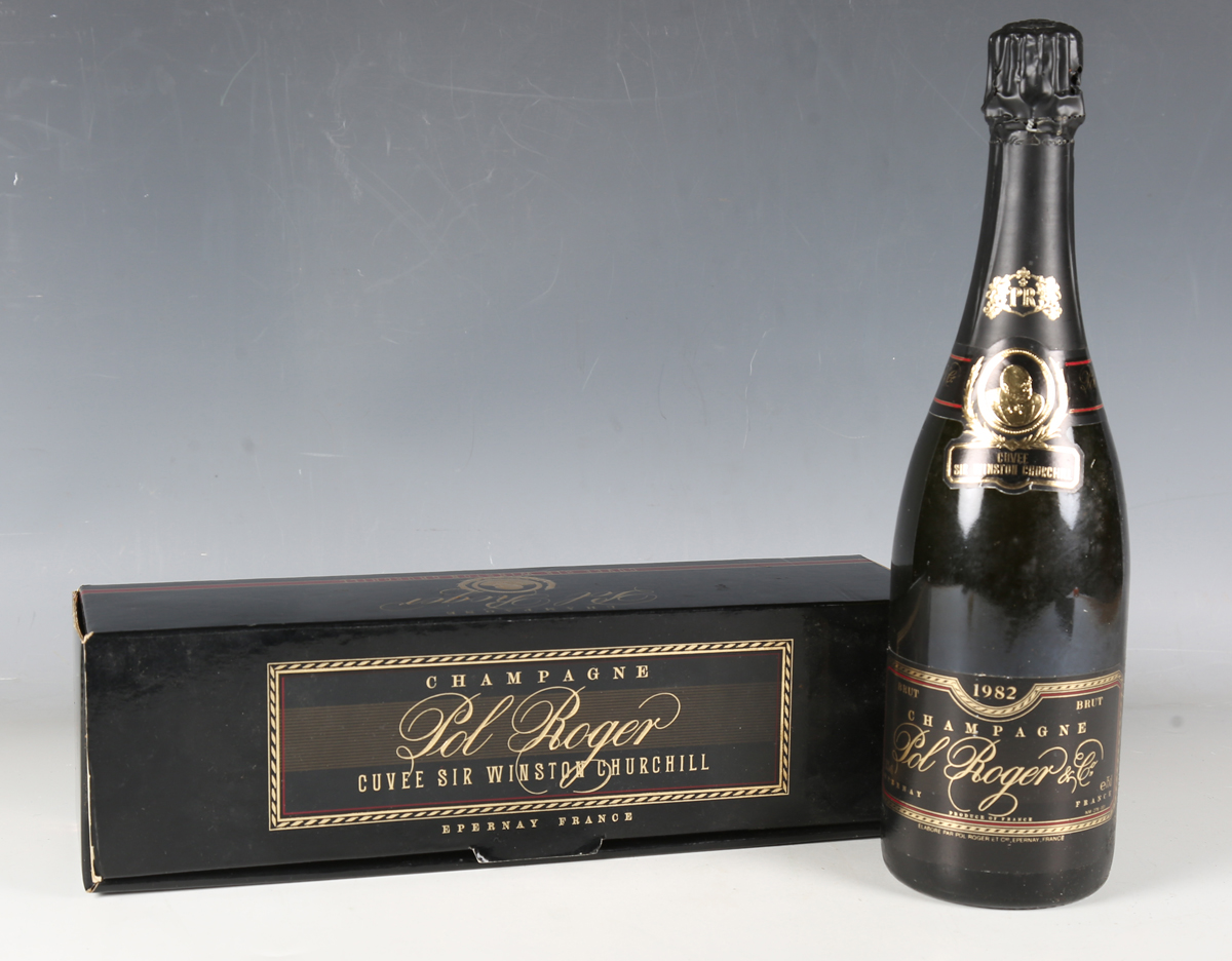 Pol Roger & Co Cuvée Sir Winston Churchill Champagne, 1982, boxed (1).