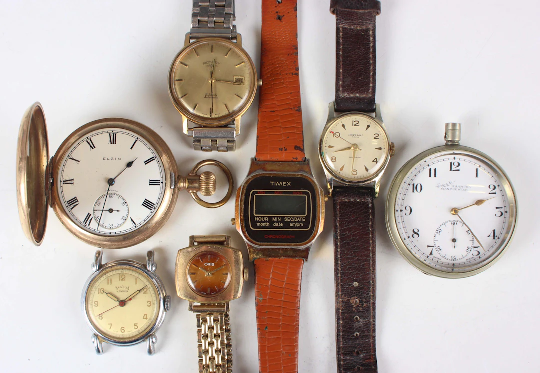 A Rotary Automatic gilt metal fronted and steel backed gentleman's
